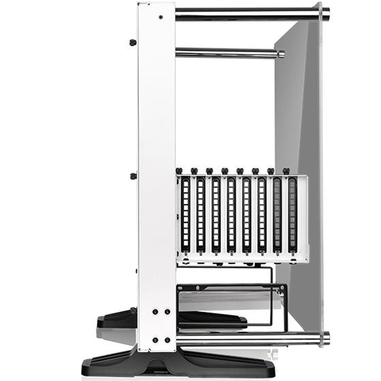 Gabinete Gamer THERMALTAKE Core P3 TG ATX Cristal Templado Blanco CA-1G4-00M6WN-05 