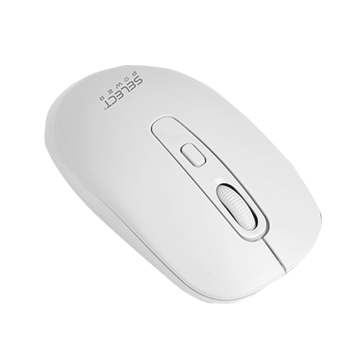 Mouse Ratón Inalámbrico Usb Select Power Alta Precisión M02-sp Blanco