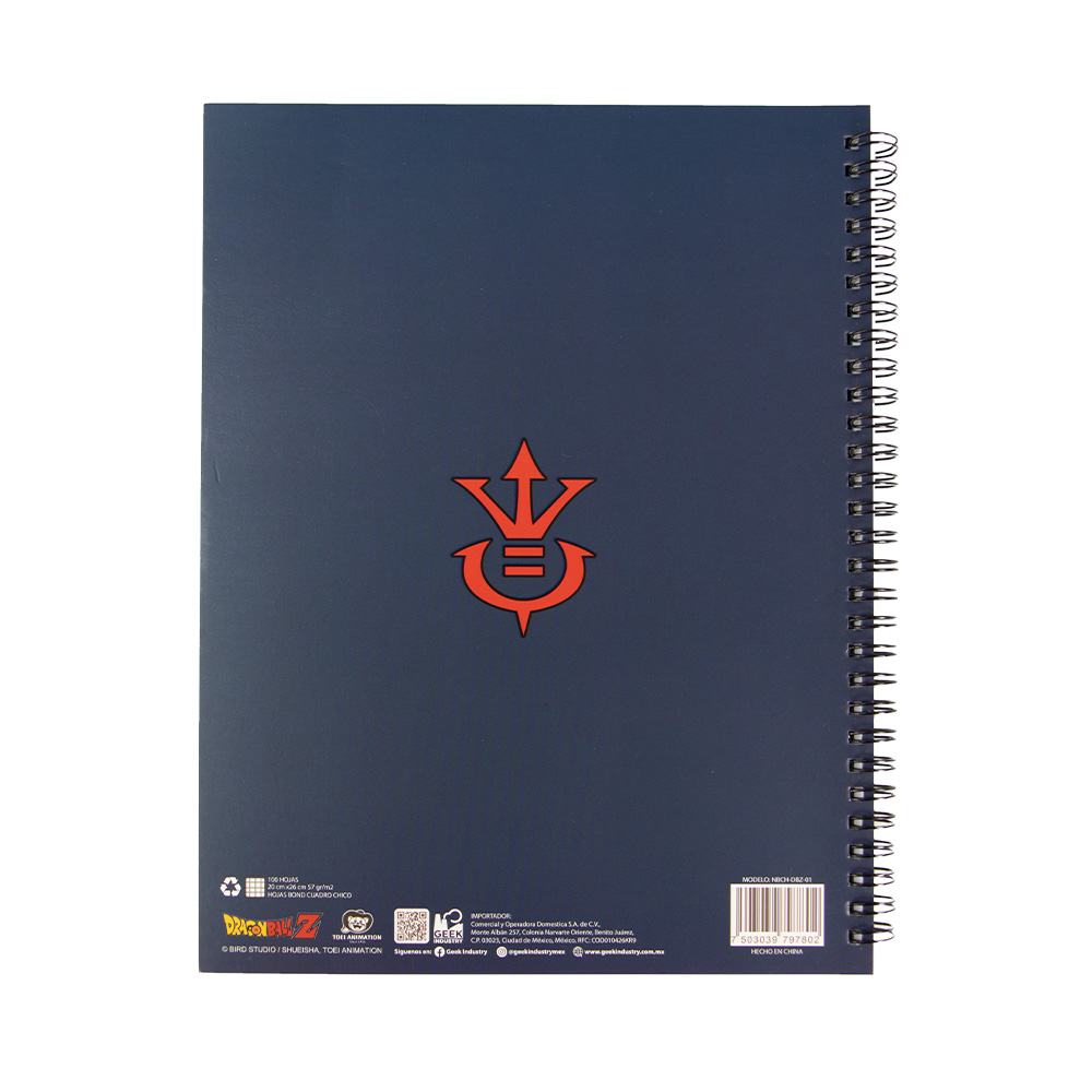 Libreta Profesional Saiyajin - Dragon Ball - Geek Industry