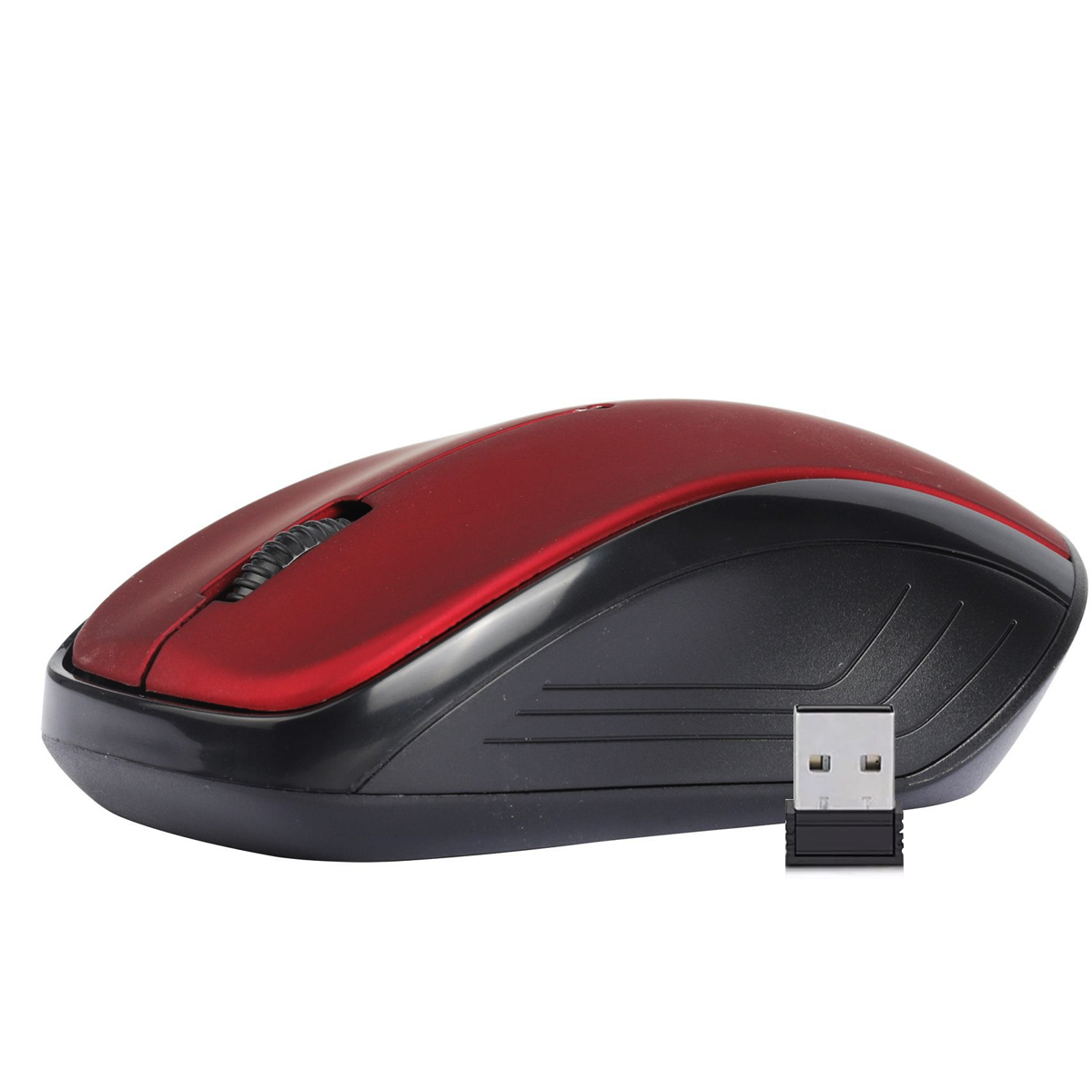 Mouse Ratón Inalámbrico Usb Select Power M01 Rojo
