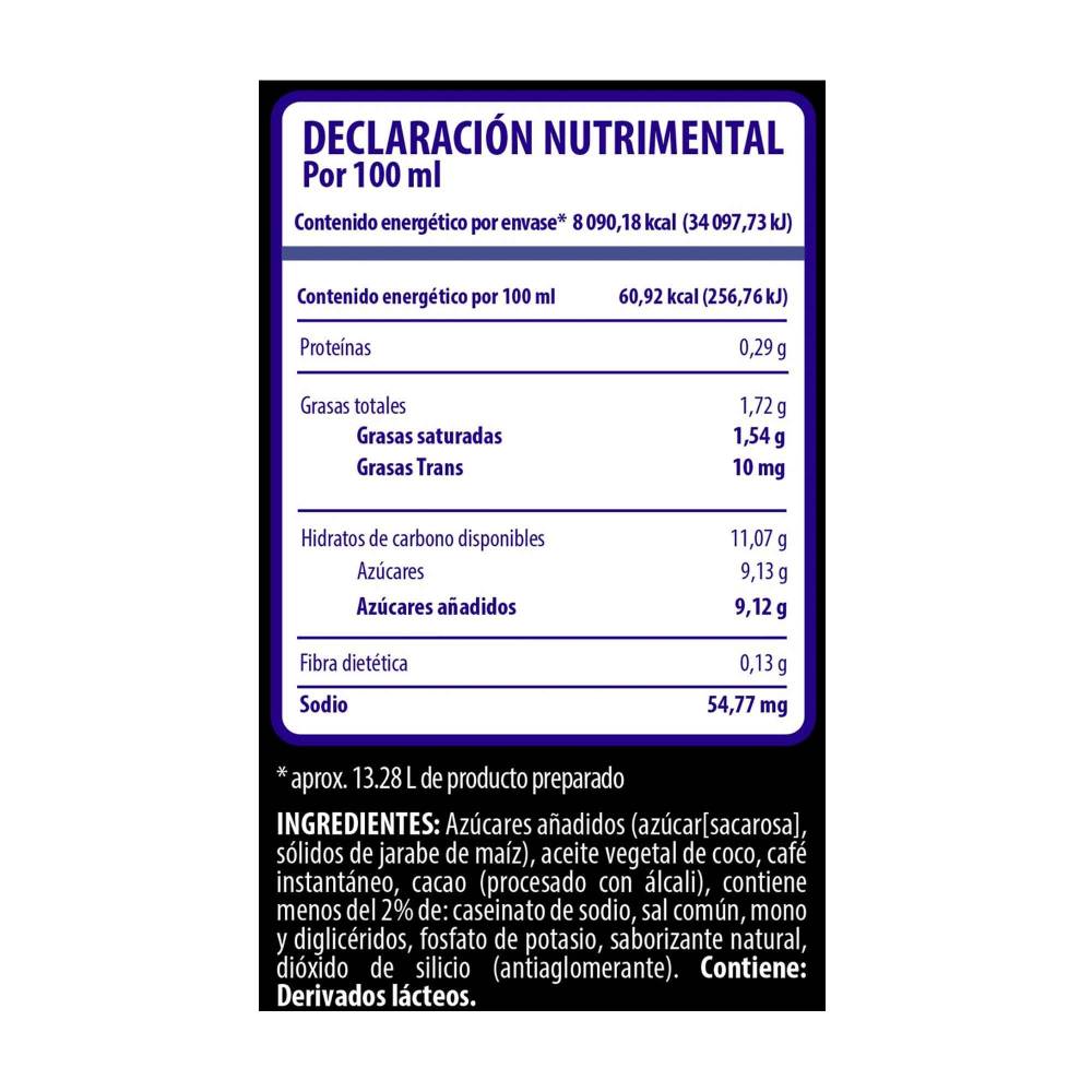 Café Member's Mark Capuccino Moka Con 1.8 Kg