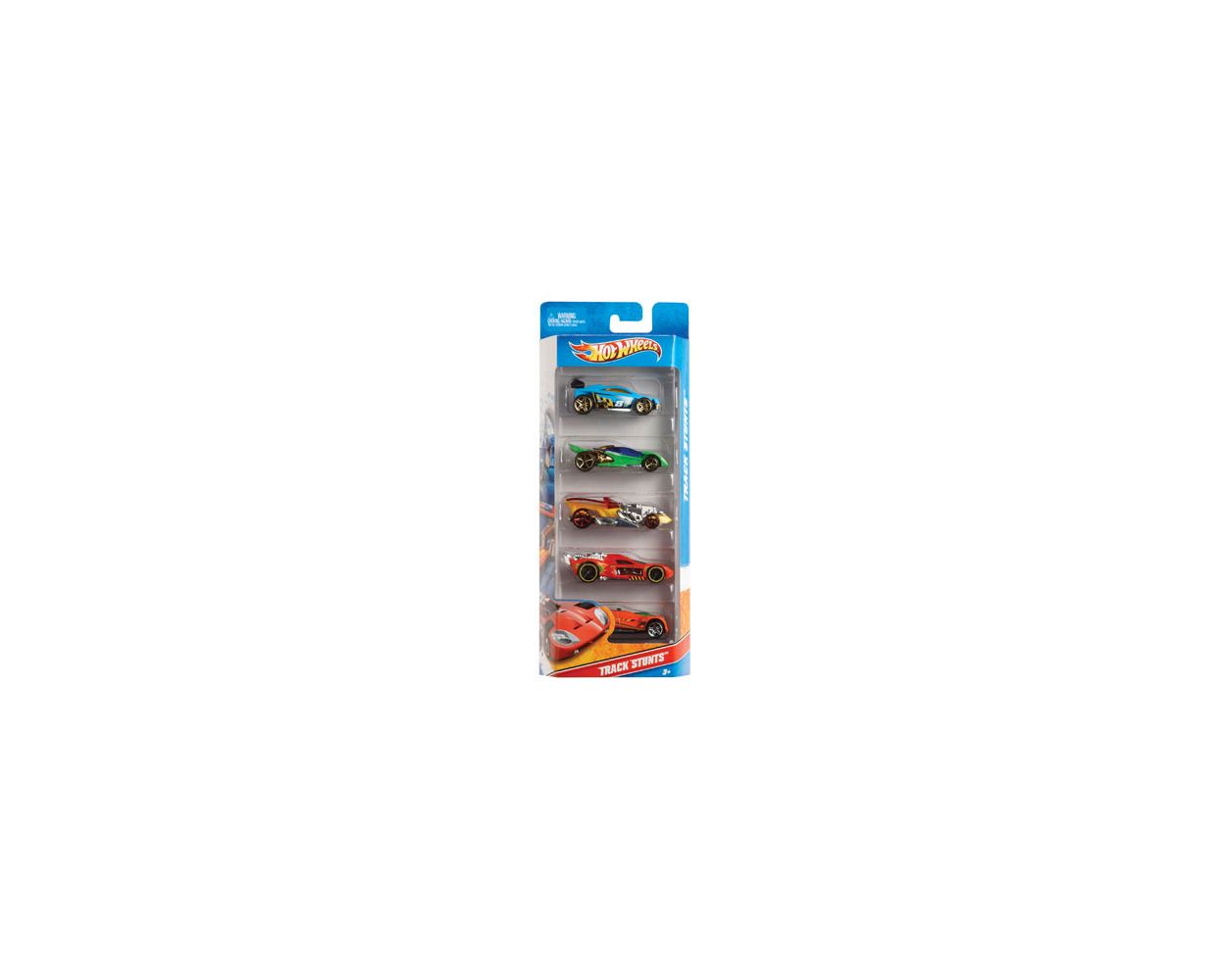 Super Paquete de 5 carros Hot Wheels