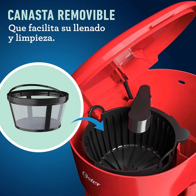 Cafetera Semi Automática Oster BVSTDCS12 De Goteo 12 Tazas