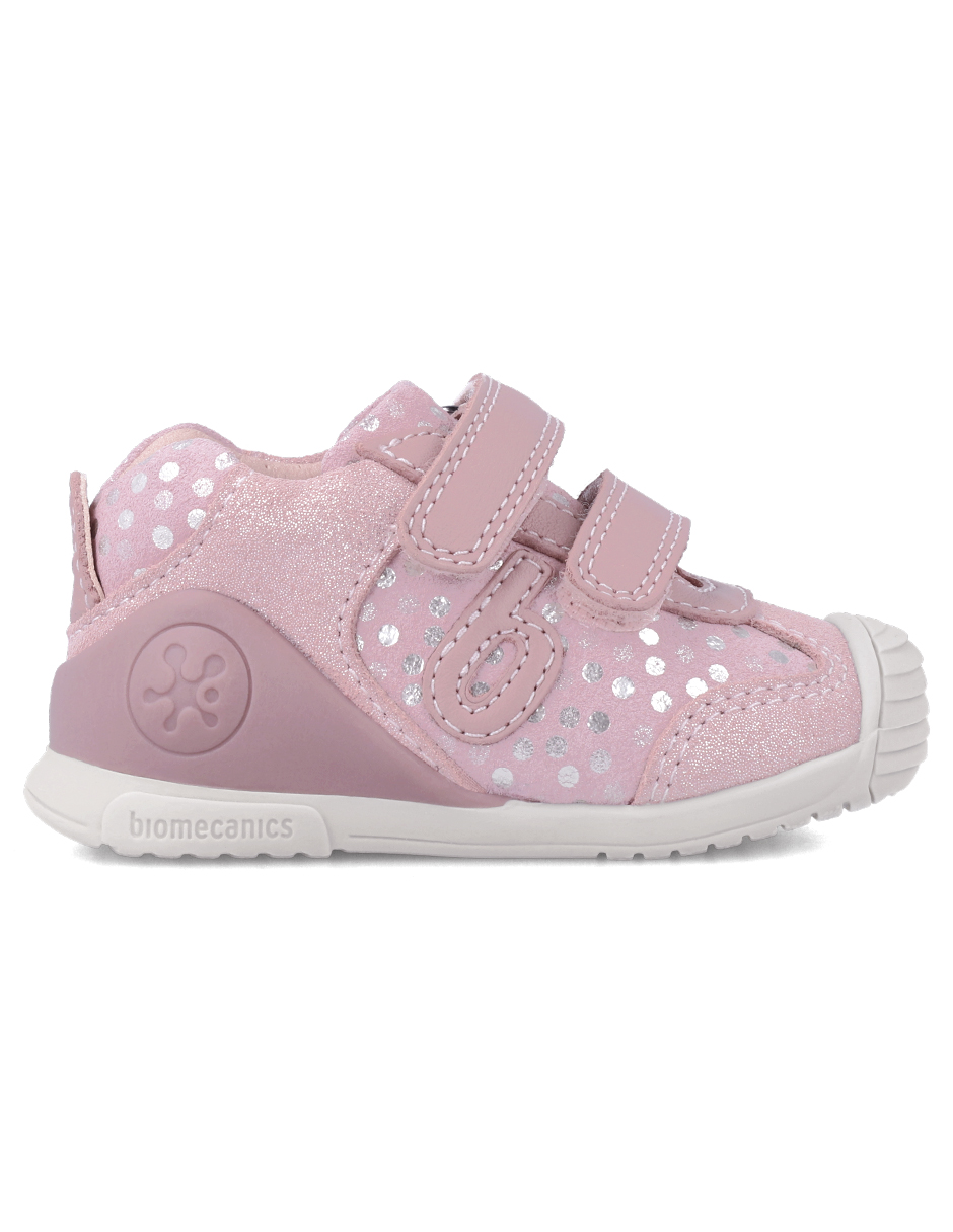 Zapato Biomecanics para niña color rosa. Cómodos y Deportivos
