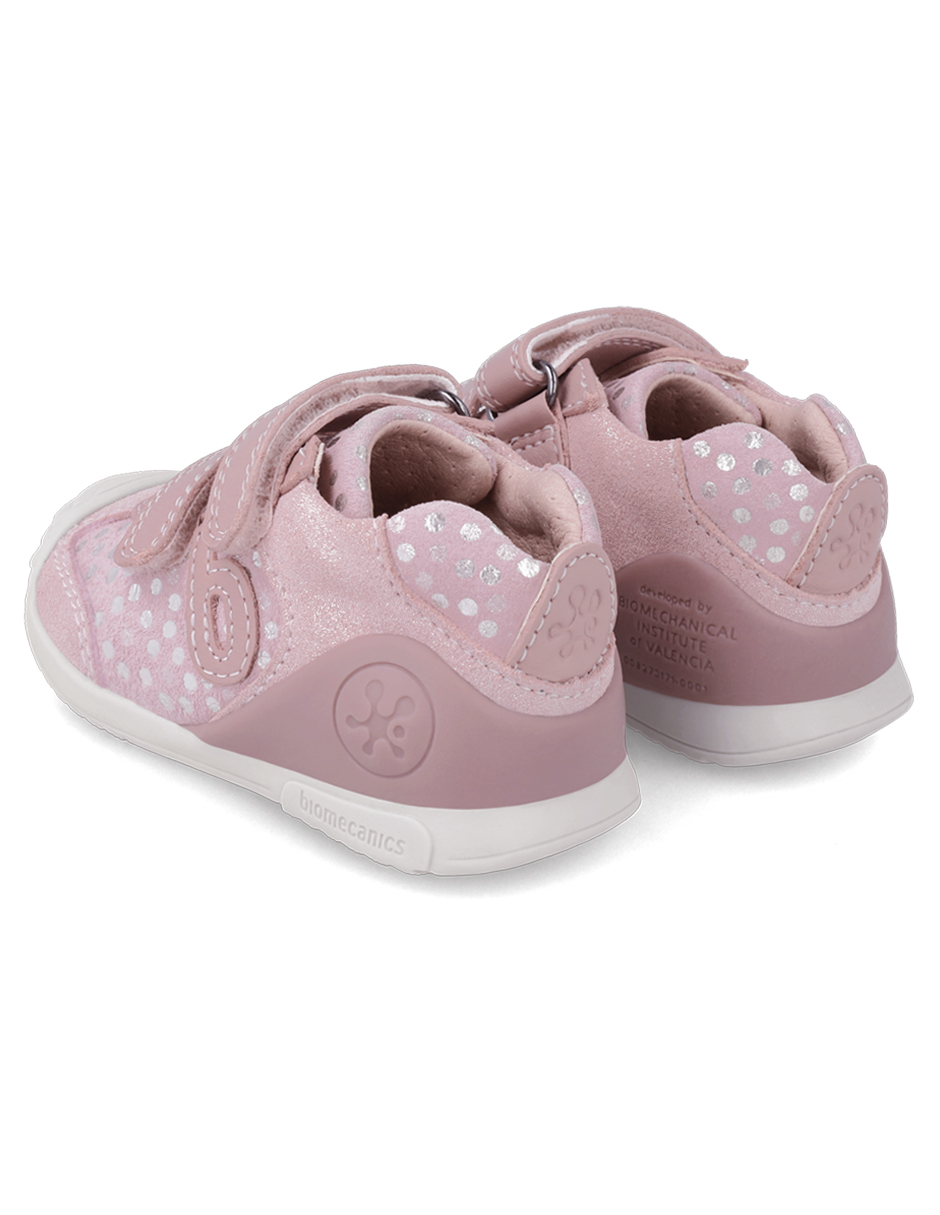 Zapato Biomecanics para niña color rosa. Cómodos y Deportivos
