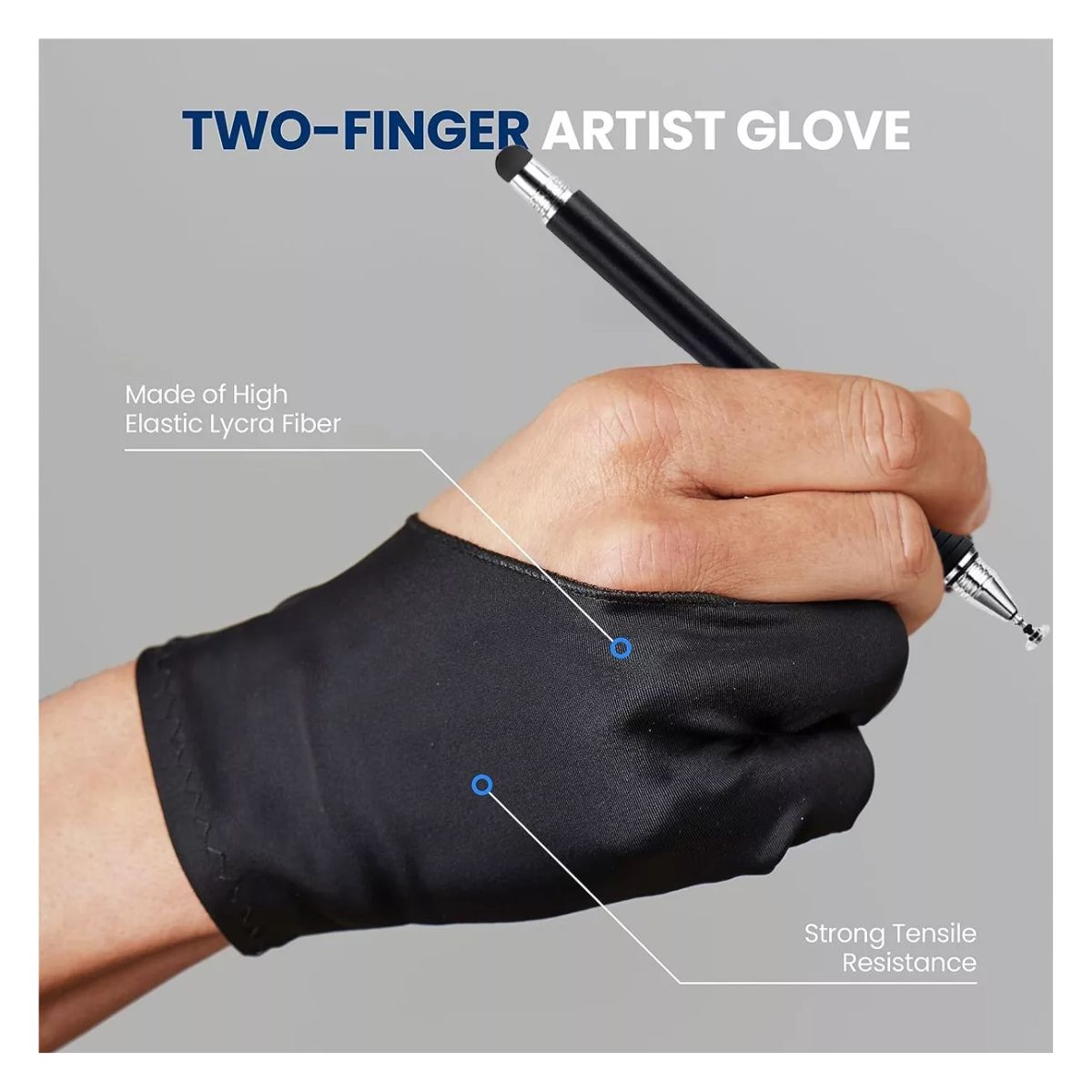 Lápiz Óptico Para Pantallas Táctiles Para iPad Pc Cel Tableta Negro