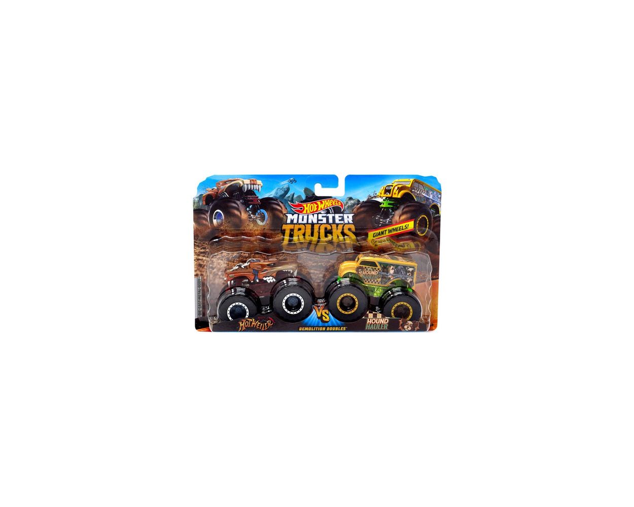  Hot Wheels Monster Trucks Paquete de 2