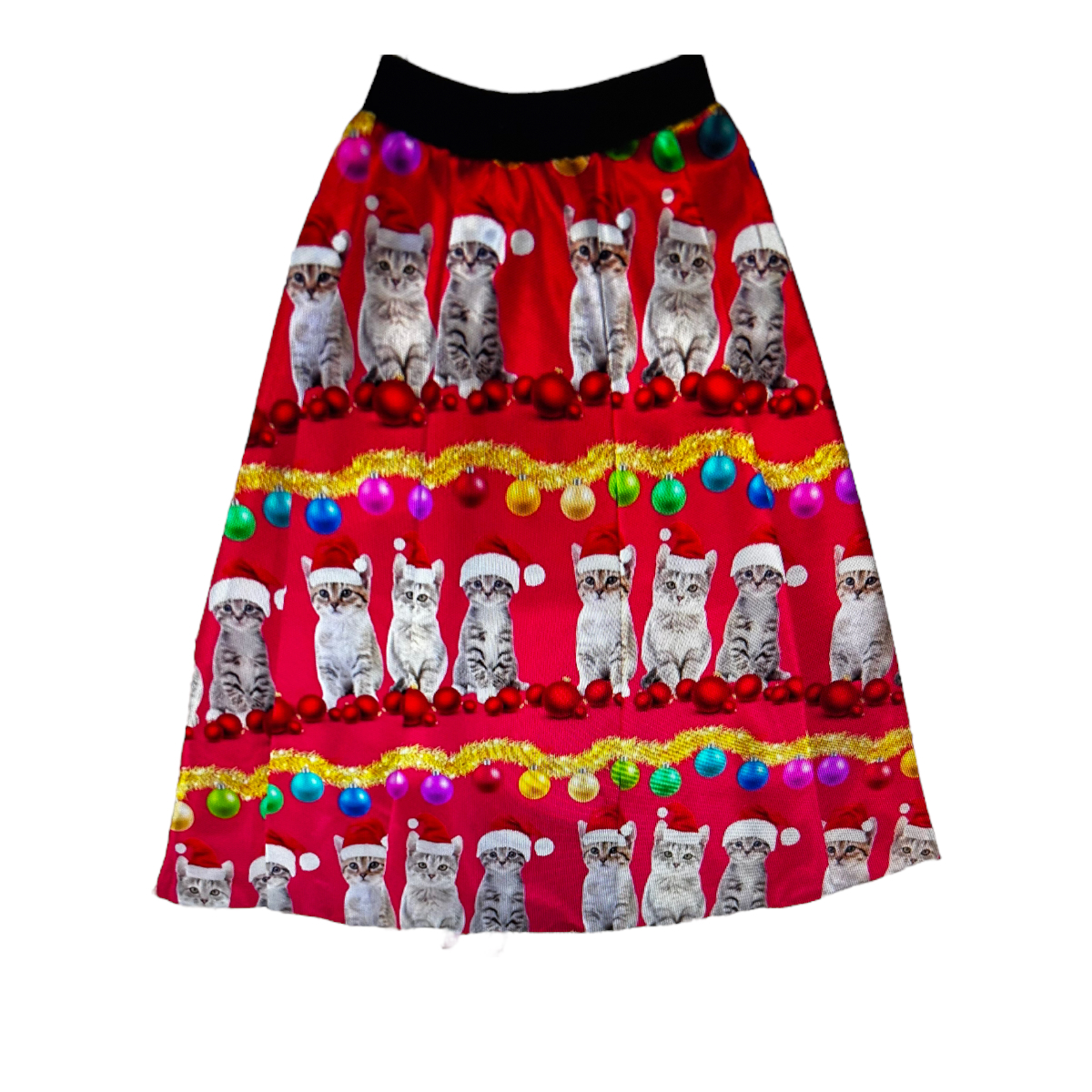 Falda Midi amplia corte A Diseños Navideños