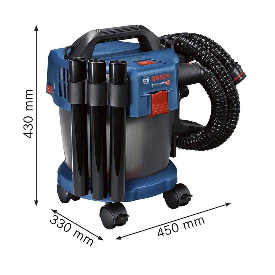 Aspiradora 18V 10L Polvo Edo/Secol Profecio Bosch 06019C6302