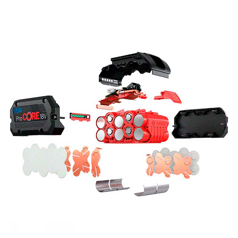 Bateria 18V Ion Litio 12.0 Ah Indicador Car Bosch 1600A016Gu