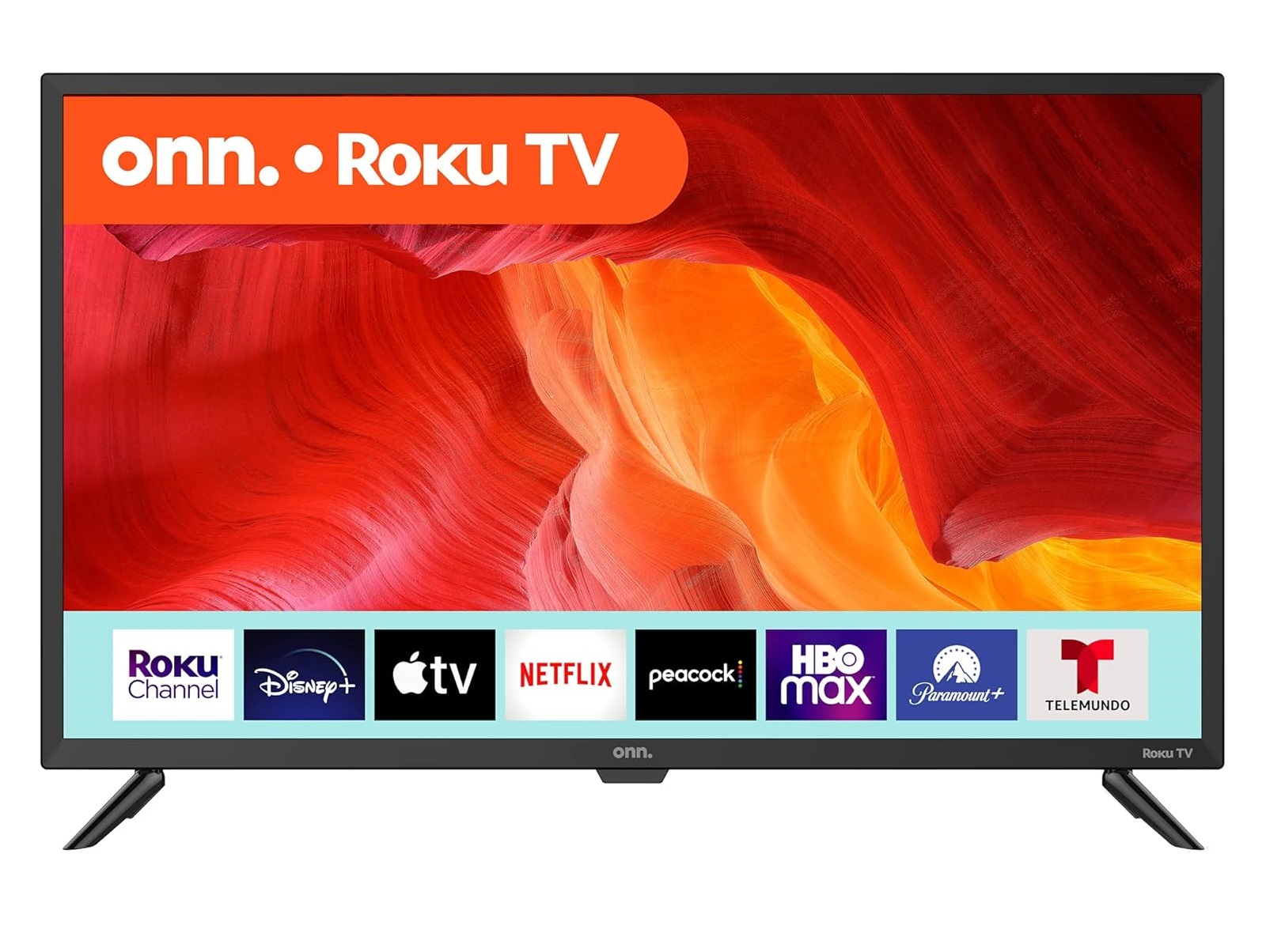 Pantalla "ONN" Smart Tv 32 Pulgadas HD Led Sistema Roku Tv 720P, Modelo 100012589