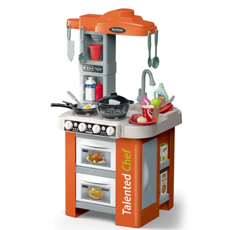 Cocinita Infantil Luz Sonido Agua Vapor Talented Chef 67pz