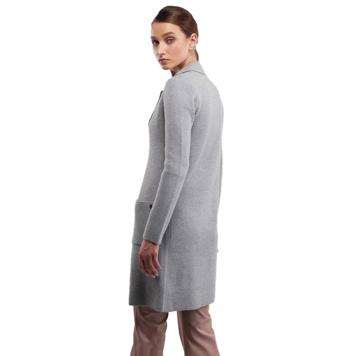 Ensamble tejido marca Sao Paulo para mujer, color gris, mod. 1097341