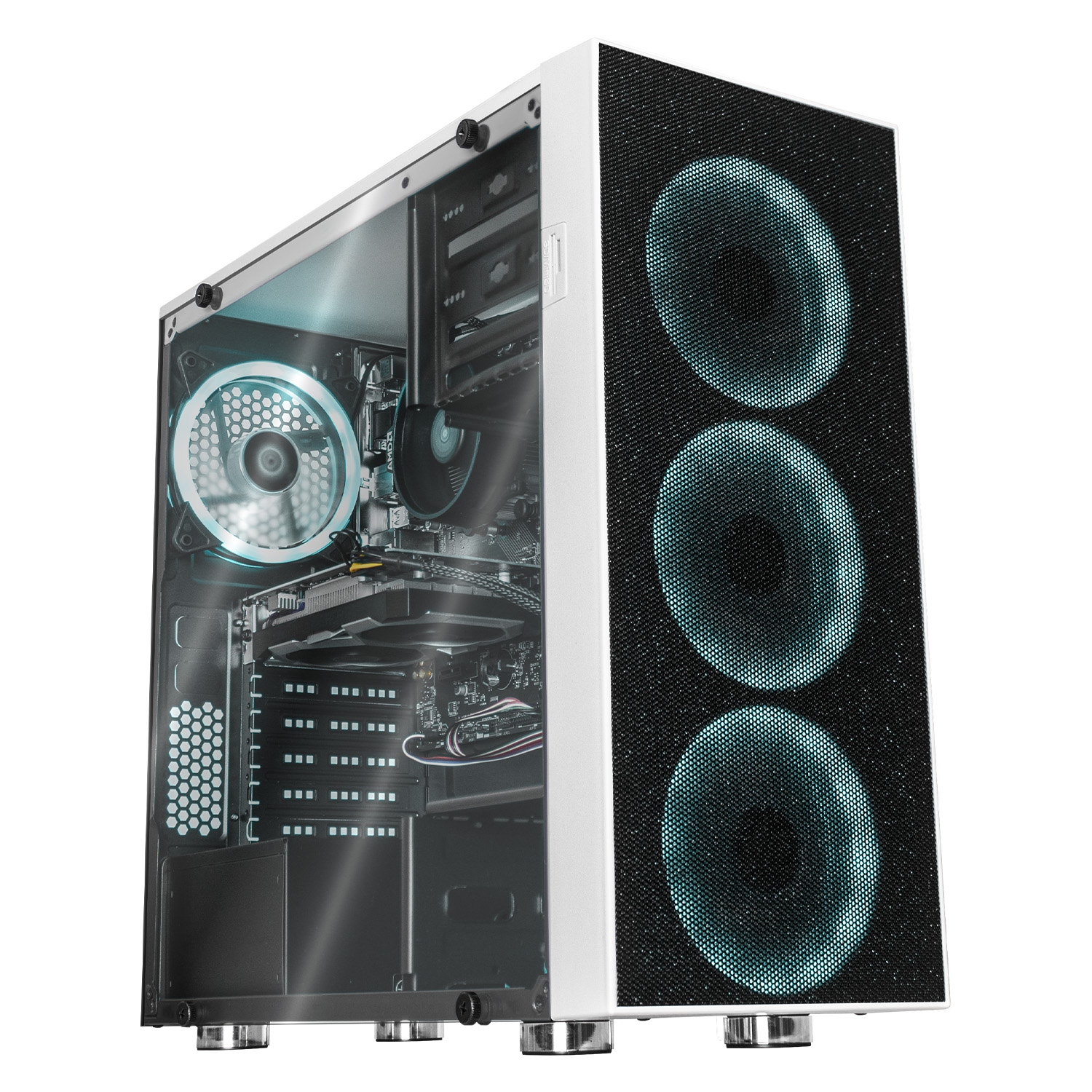 Xtreme PC Gaming Geforce GTX 1650 AMD Ryzen 5 5600X 16GB SSD 480GB WIFI White 