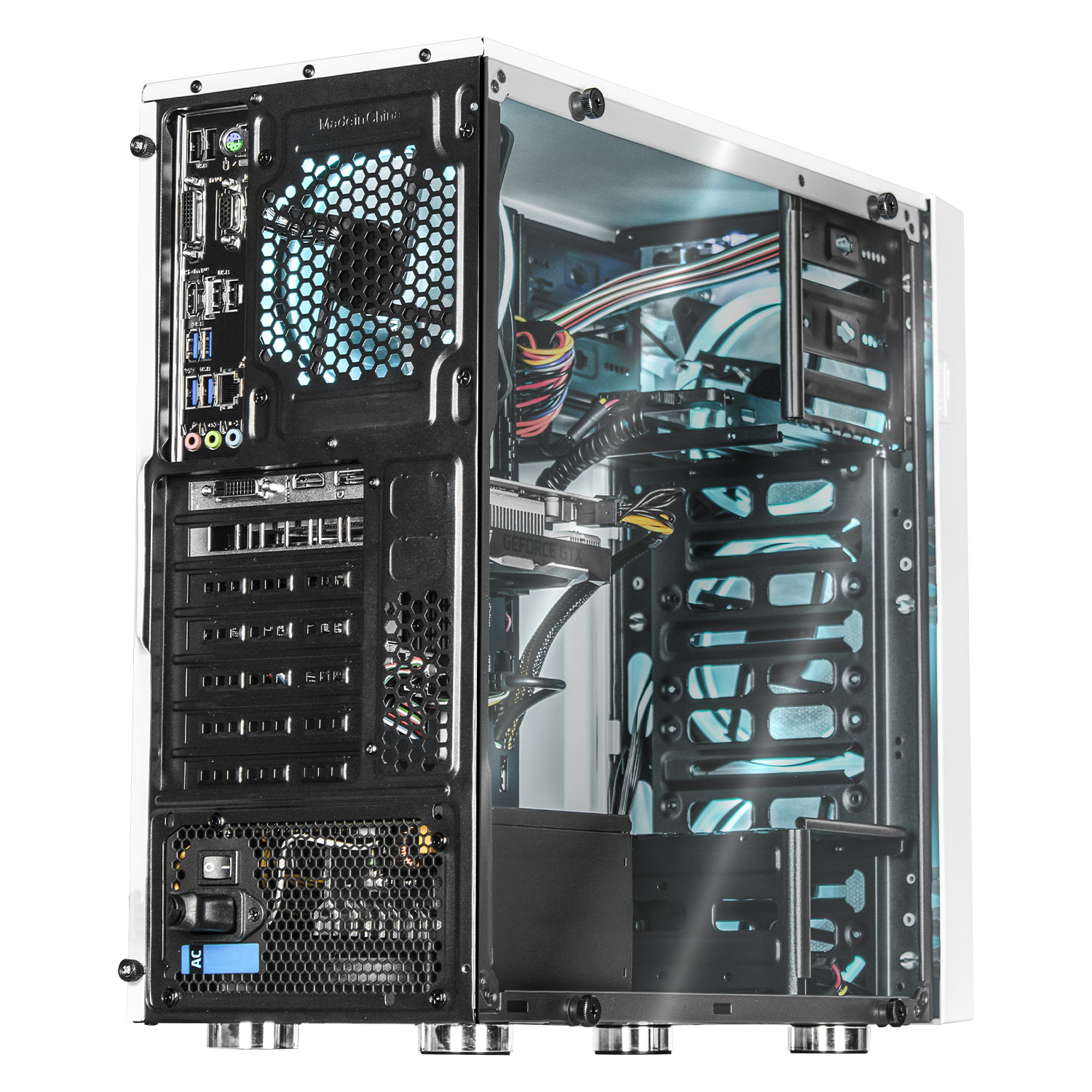 Xtreme PC Gaming Geforce GTX 1650 AMD Ryzen 5 5600X 16GB SSD 480GB WIFI White 