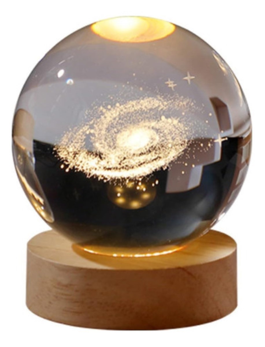 Lámpara Bola de Cristal sistema solar - Lámpara Luna