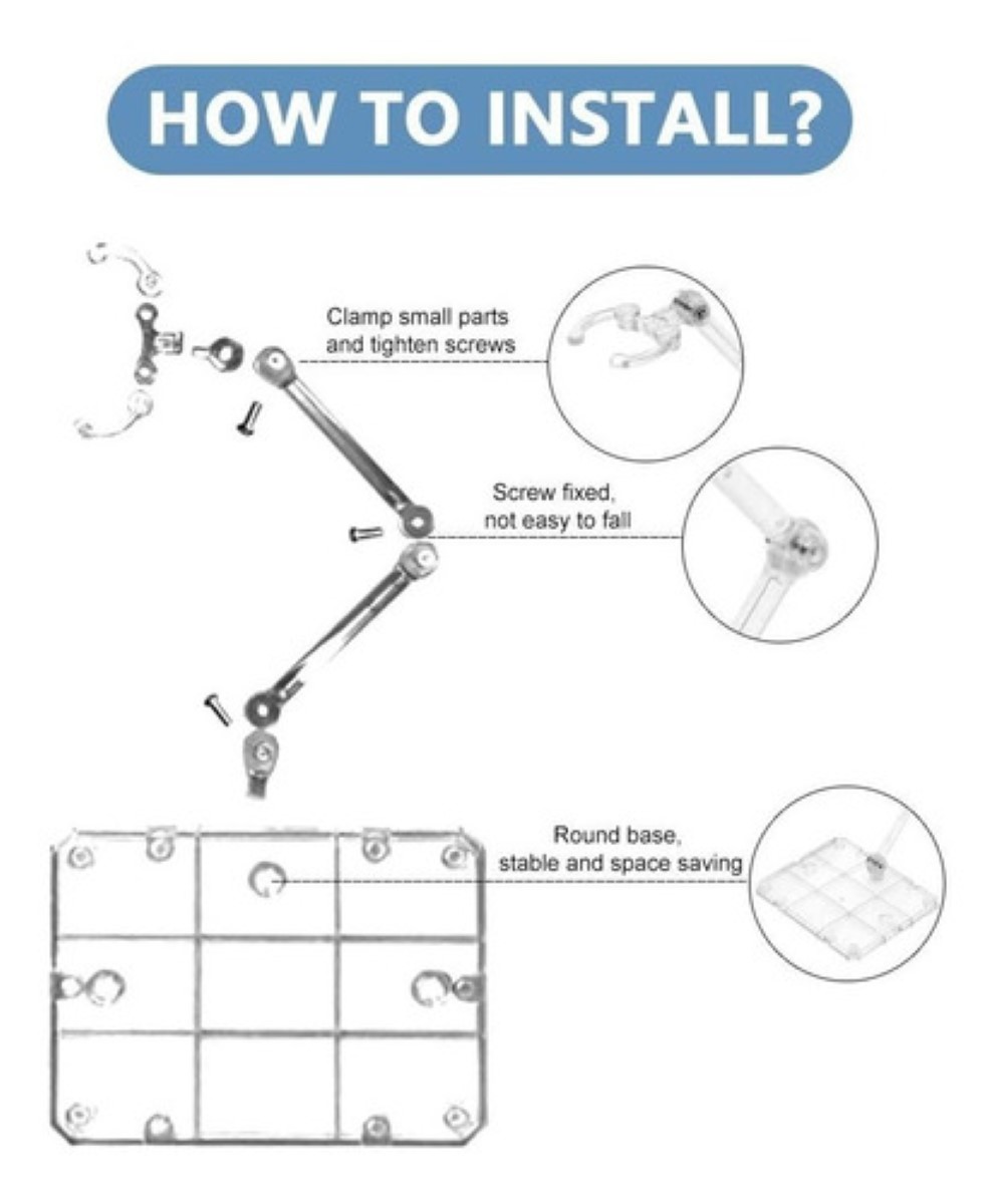 10pcs Base Soporte Para Figuras