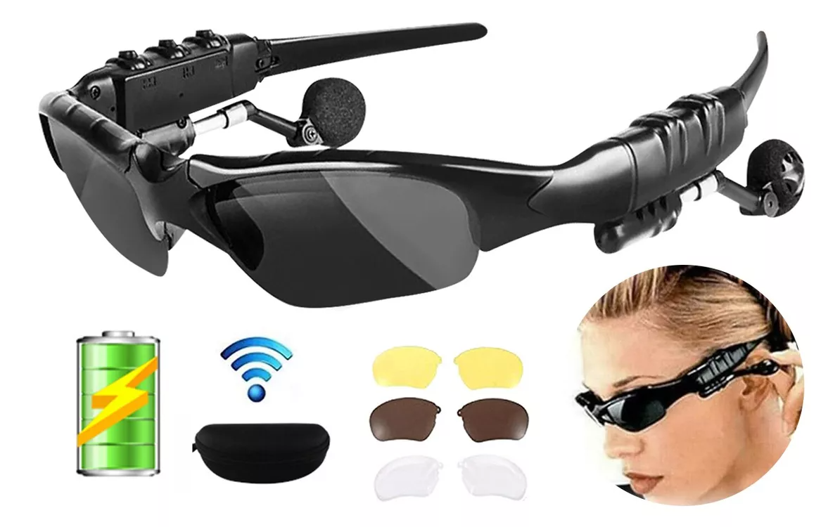 Lentes con Audífonos Bluetooth Manos Libres Inalámbricos