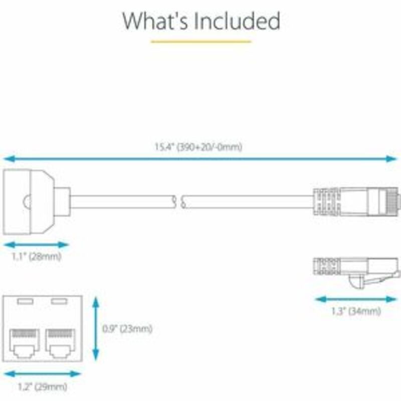 Cable Adaptador Multiplicador Divisor Splitter RJ-45 de 2X Hembra a 1X Macho