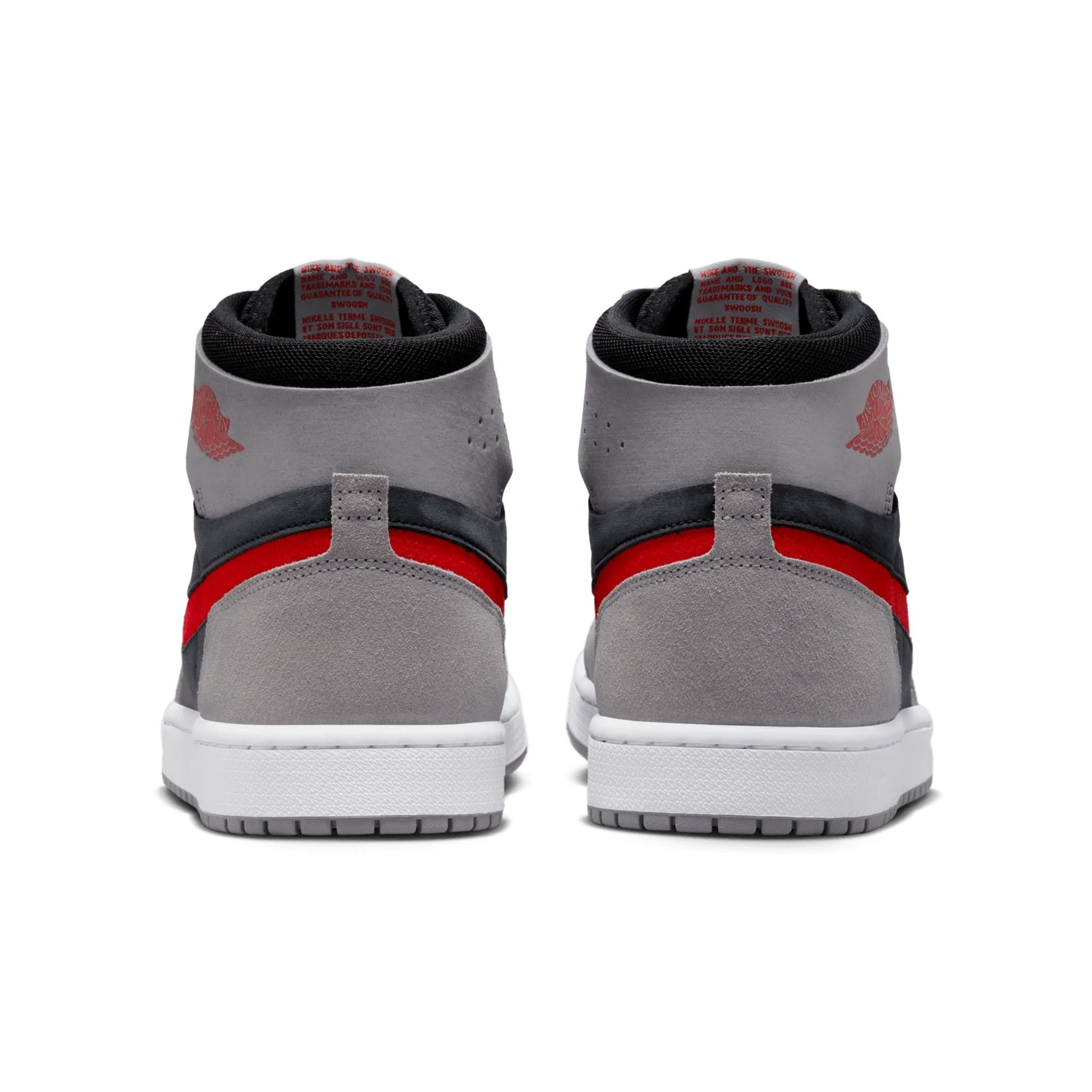 Tenis Nike Air Jordan 1 High Zoom Air CMFT Black Fire Red Cement Hombre  Originales DV1307060