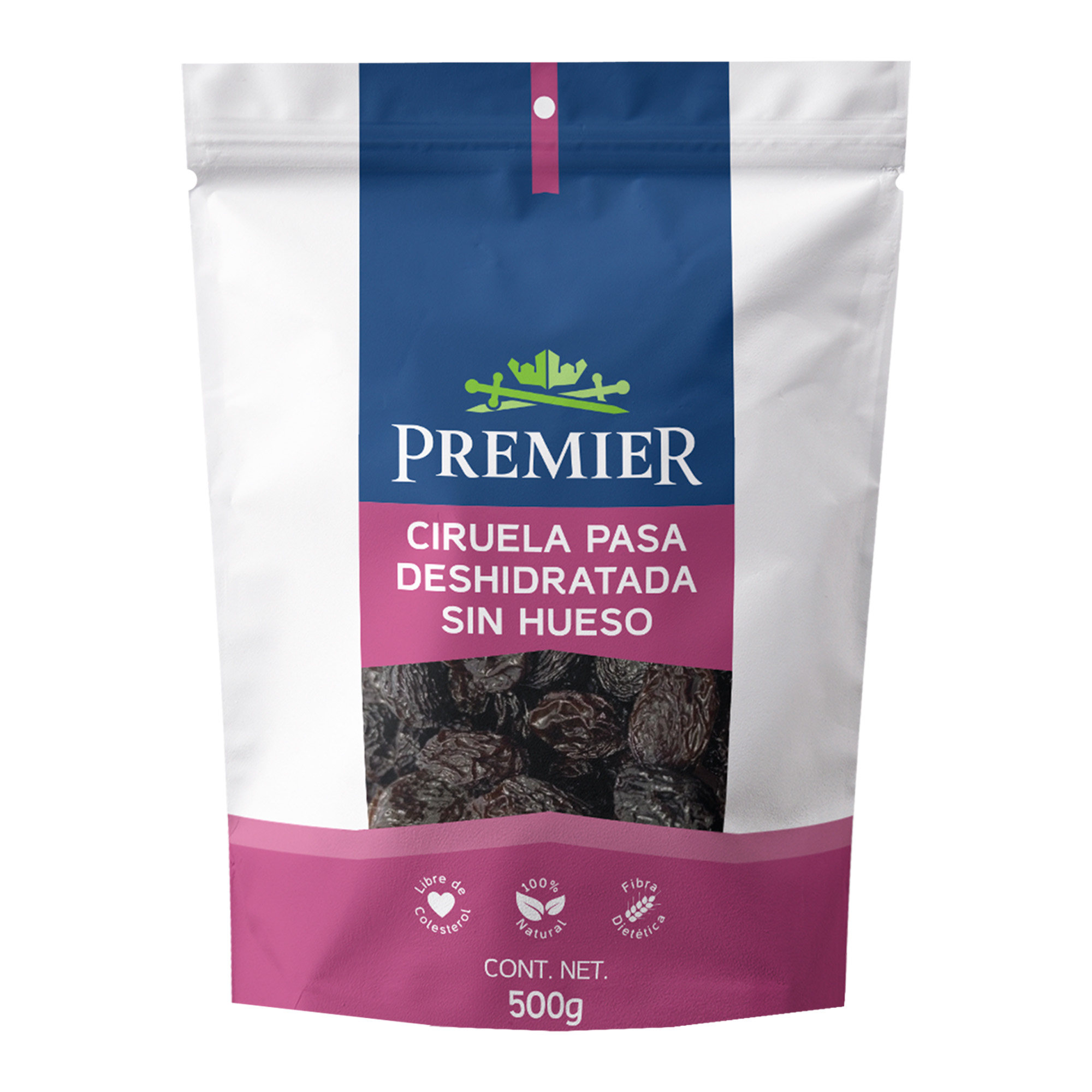 Ciruela Pasa Sin Hueso - 500gr |100% Natural | Frutos Secos