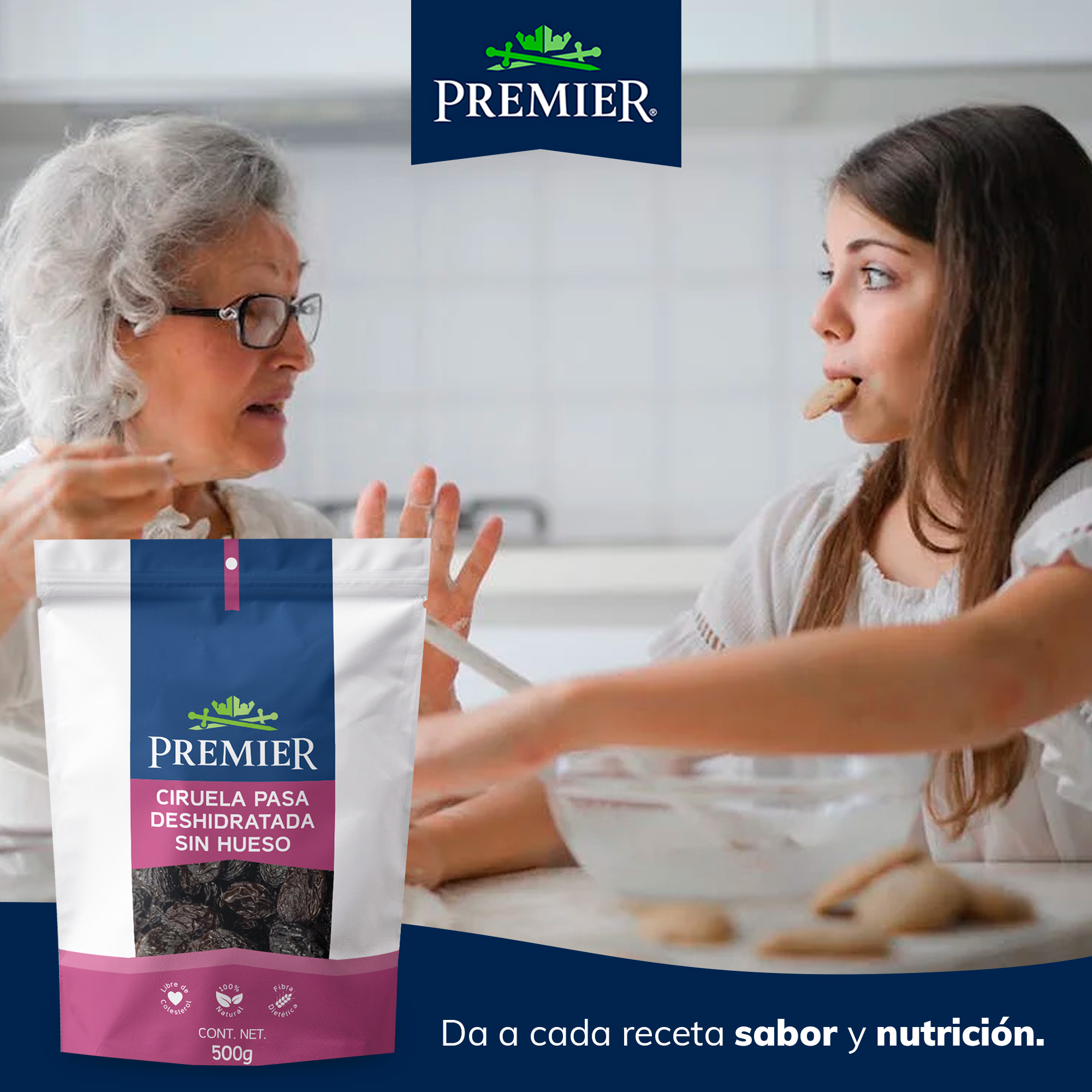 Ciruela Pasa Sin Hueso - 500gr |100% Natural | Frutos Secos