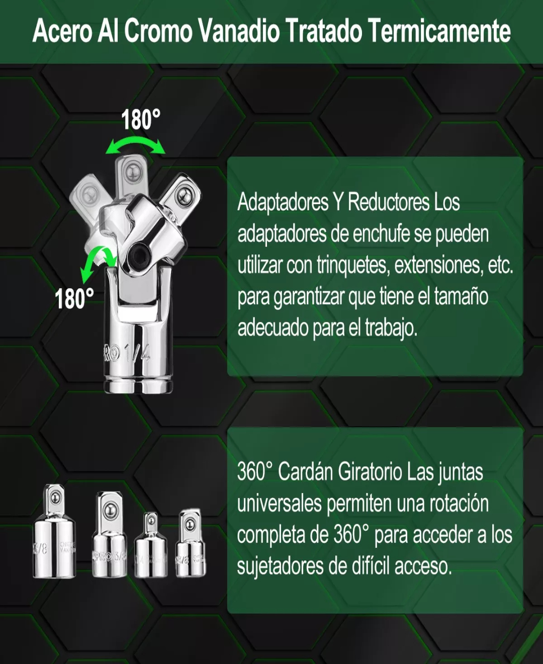 Juego De Llaves De Tubo Con Llave Carraca Y Extensión 20pzs