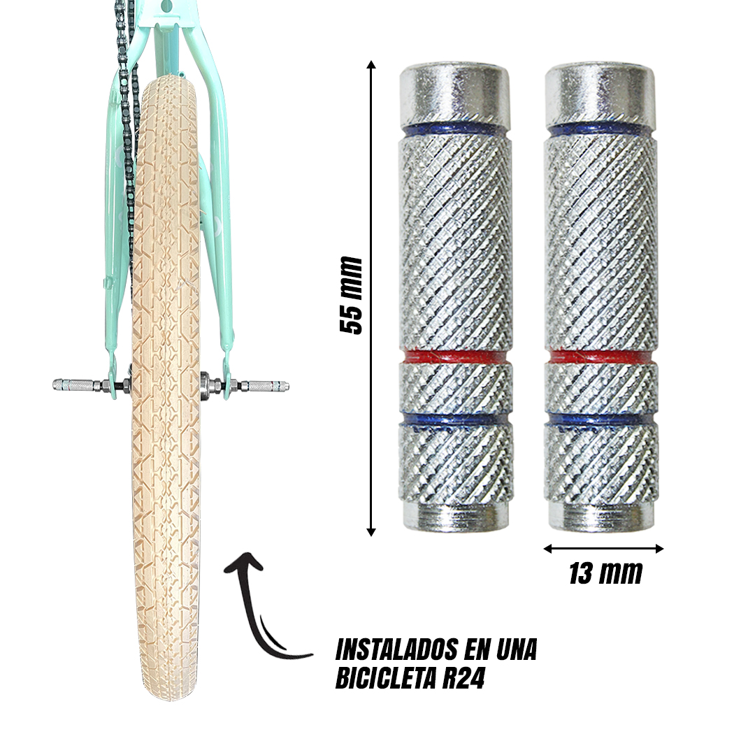 Diablos Bicicleta Traseros Sencillos Par Ultra Resistente