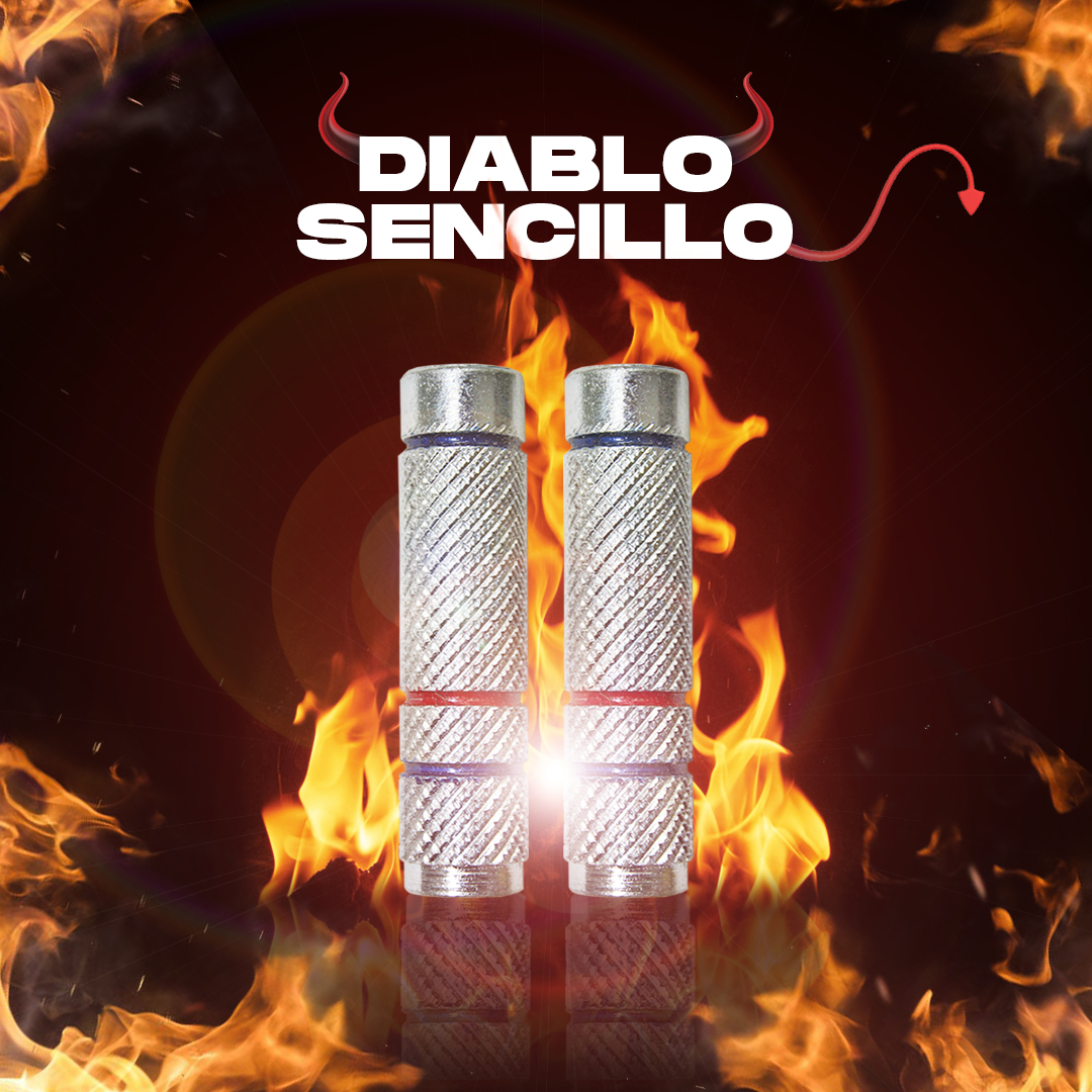 Diablos Bicicleta Traseros Sencillos Par Ultra Resistente