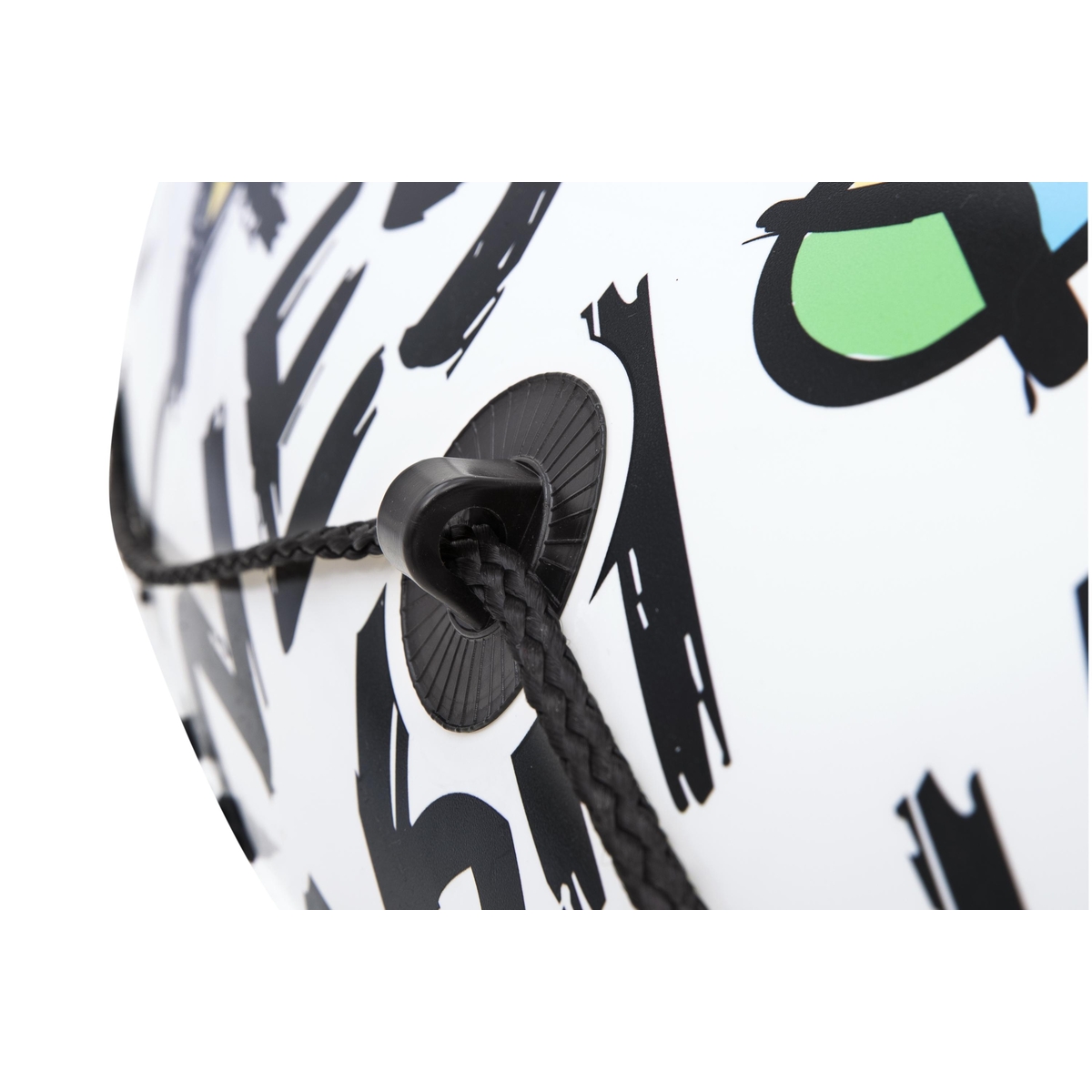 Cama inflable circular decorada citas de verano 1 modelo. 1.88 metros (6.2 pulgadas) caja (1)