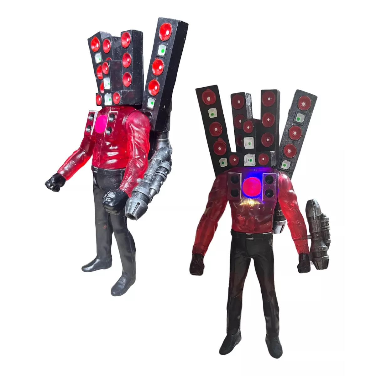 Titan Speaker Man Skibidi Toilet 27 Cm Alto Con Luz Led