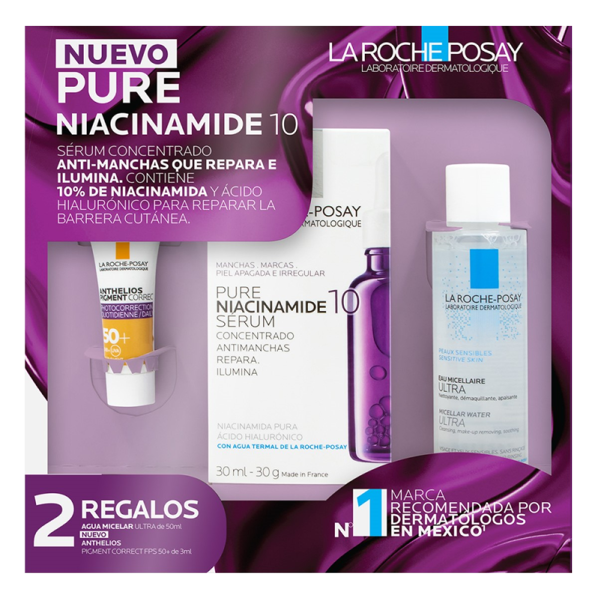 Kit Pure Niacinamide 10 Serum Concentrado Despigmentante