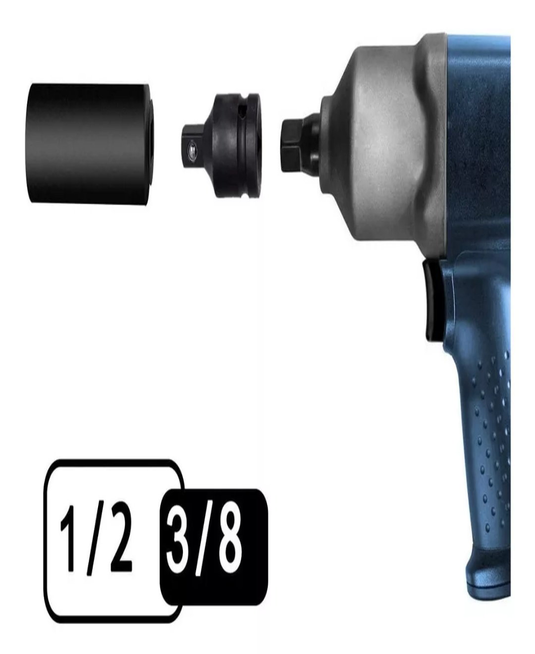 Juego Adaptadores Para Dados Y Llaves De Impacto 6 Pz