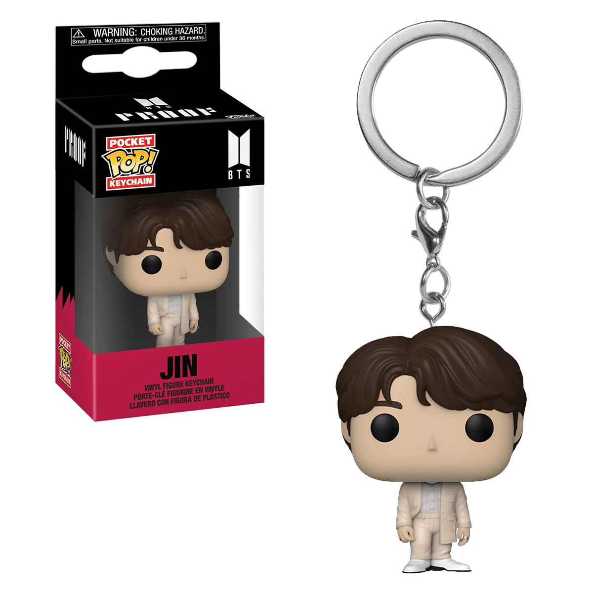 Funko Pop Llavero Jin BTS Proof K Pop Kim Seok Jin Figura Original