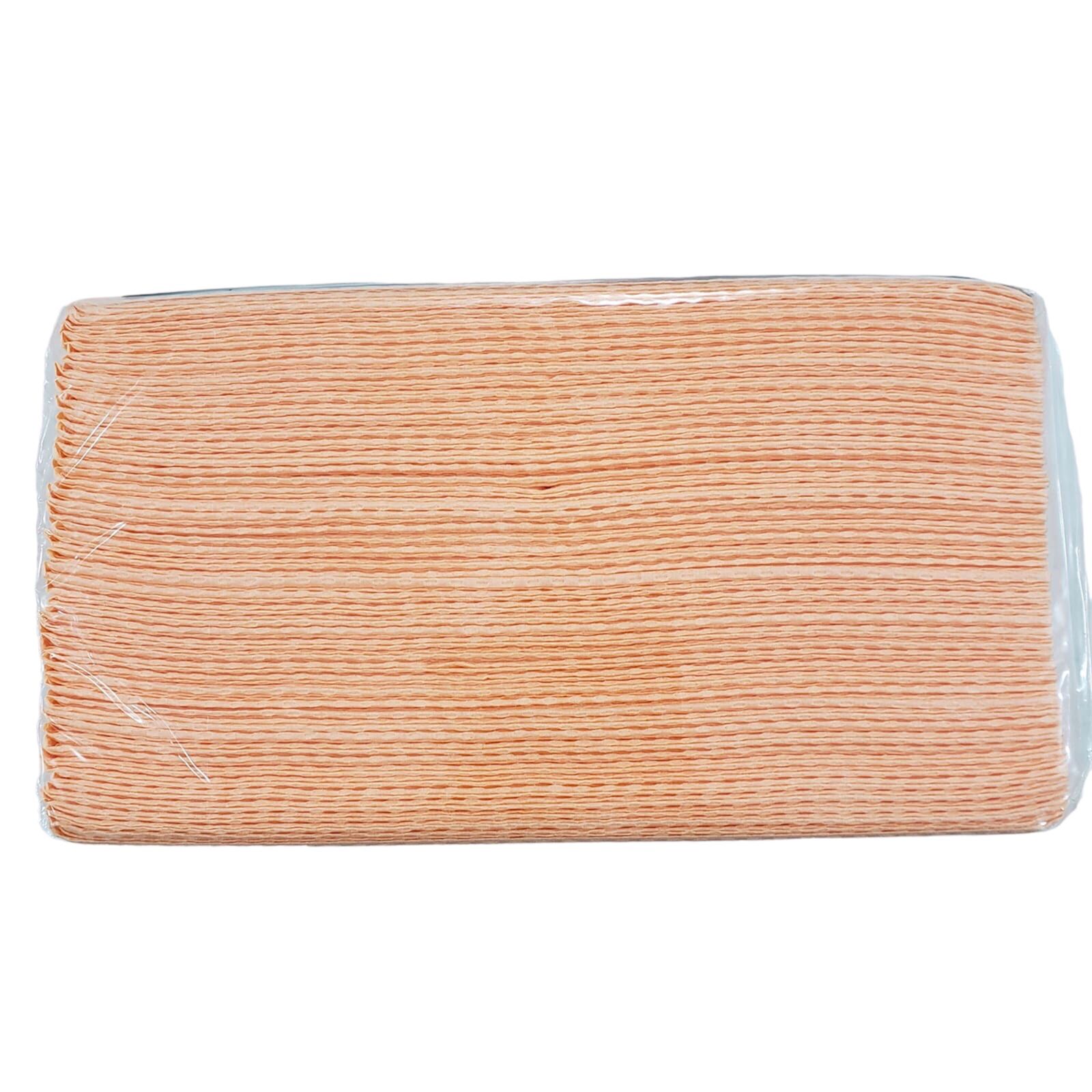 Baberos Campos Quirúrgicos Desechables Con 50 Color Melon / Durazno