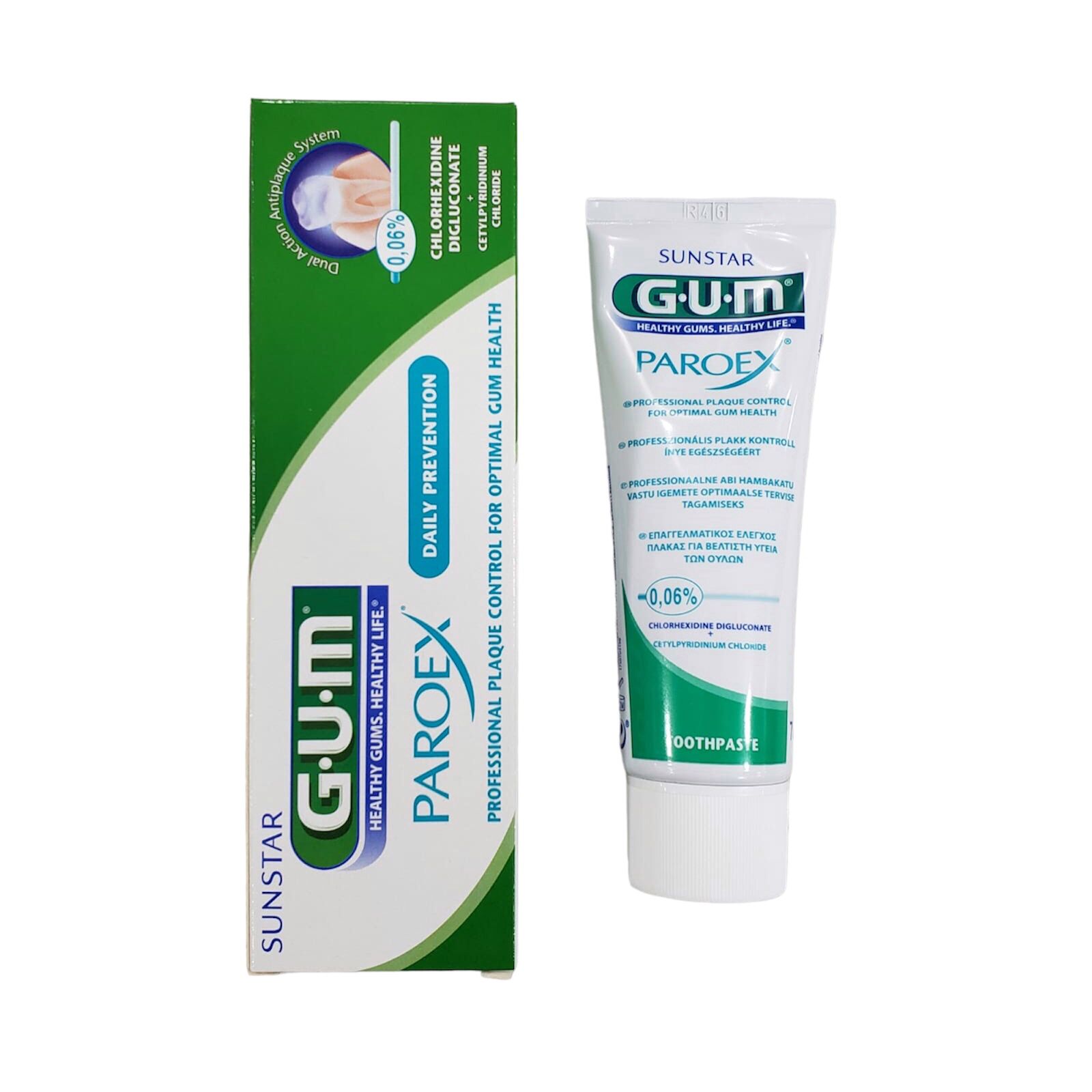 Paroex Pasta Para Gingivitis Con Clorhexidina 0.06% 75ml