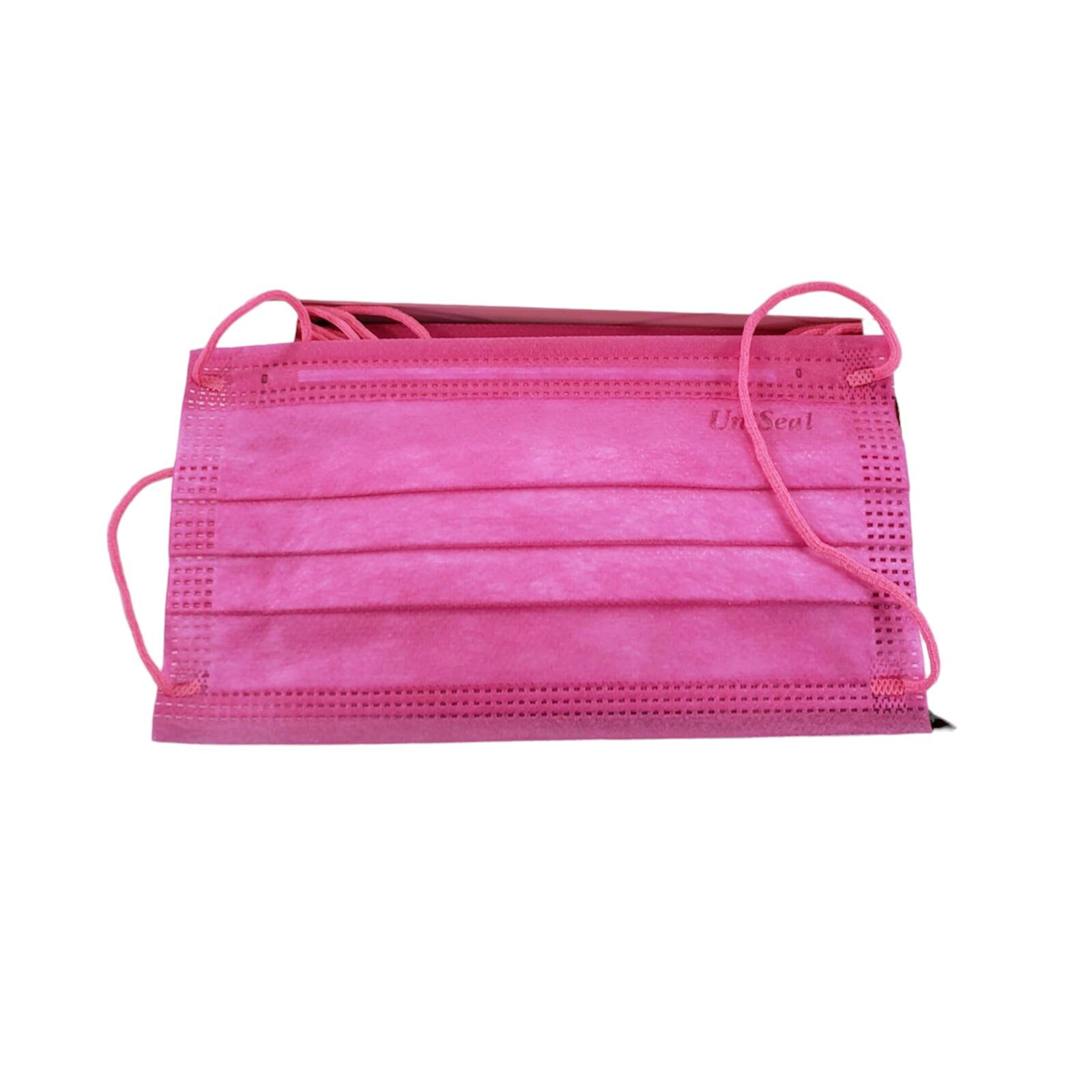 Cubrebocas Unimask 4 Capas Rosa 50pz