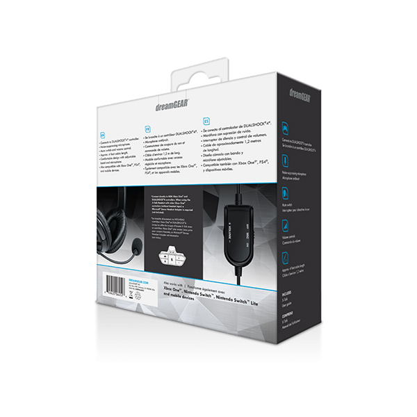 Audífonos Gamer dreamGEAR X-TALK PS4/5 Negros 