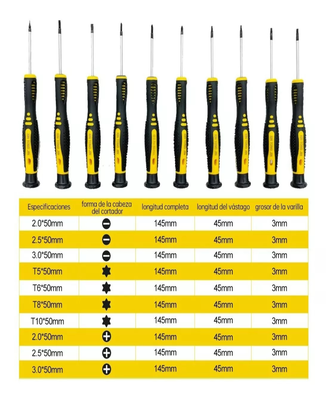 Juego De Destornilladores Magnéticos 58 En 1 Cagarre Cómodo