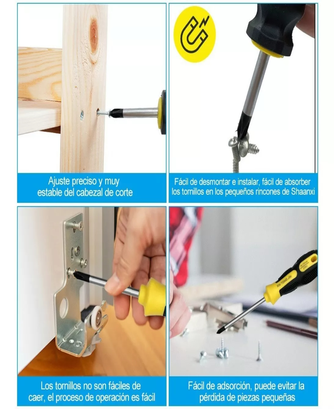 Juego De Destornilladores Magnéticos 58 En 1 Cagarre Cómodo