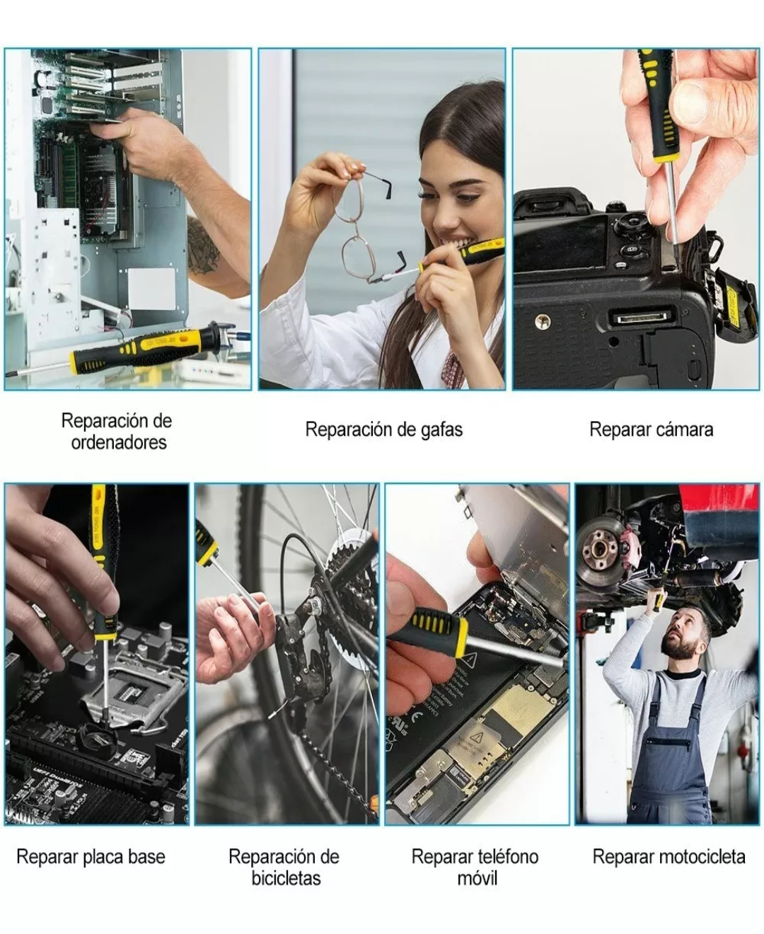 Juego De Destornilladores Magnéticos 58 En 1 Cagarre Cómodo