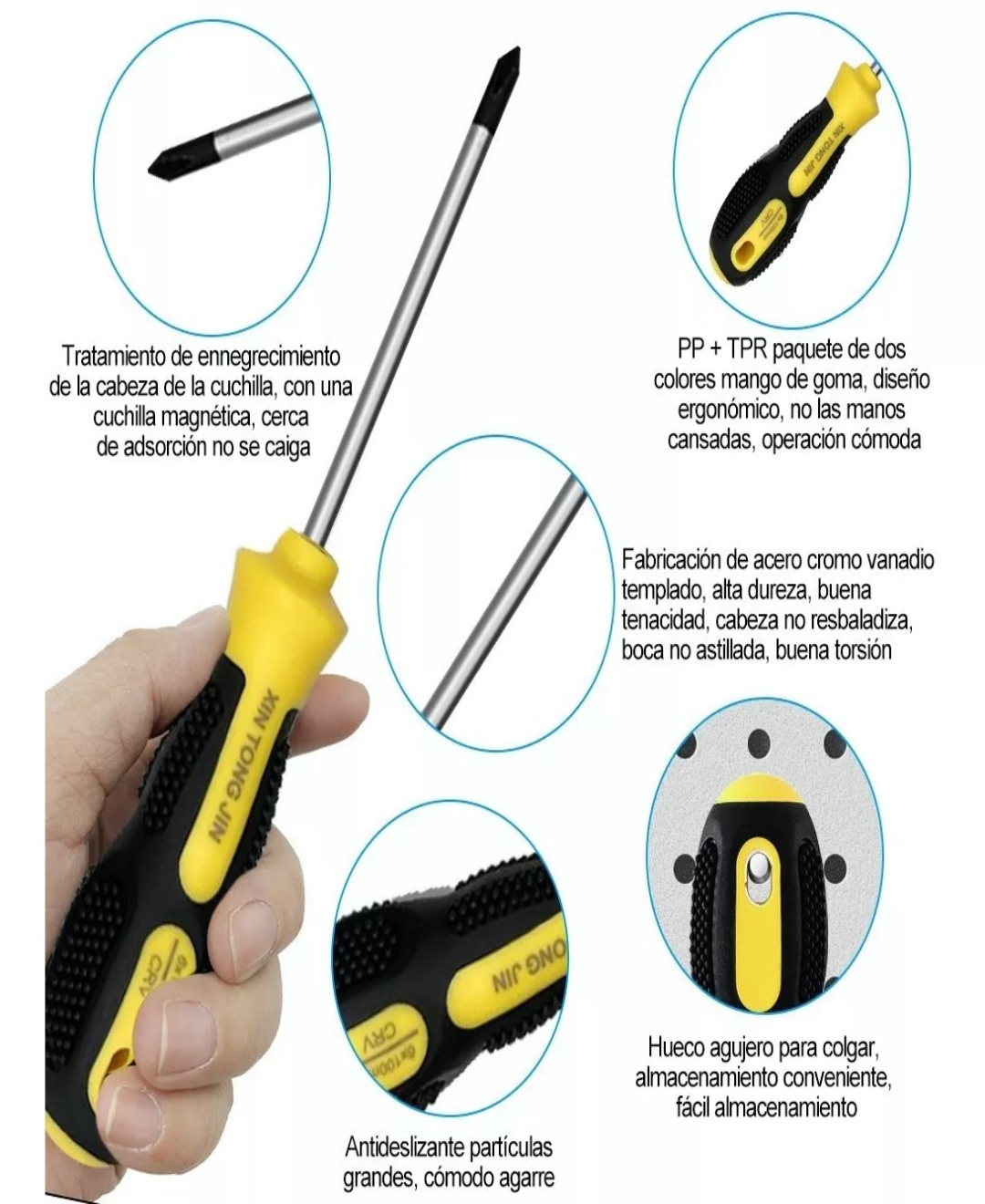 Juego De Destornilladores Magnéticos 58 En 1 Cagarre Cómodo