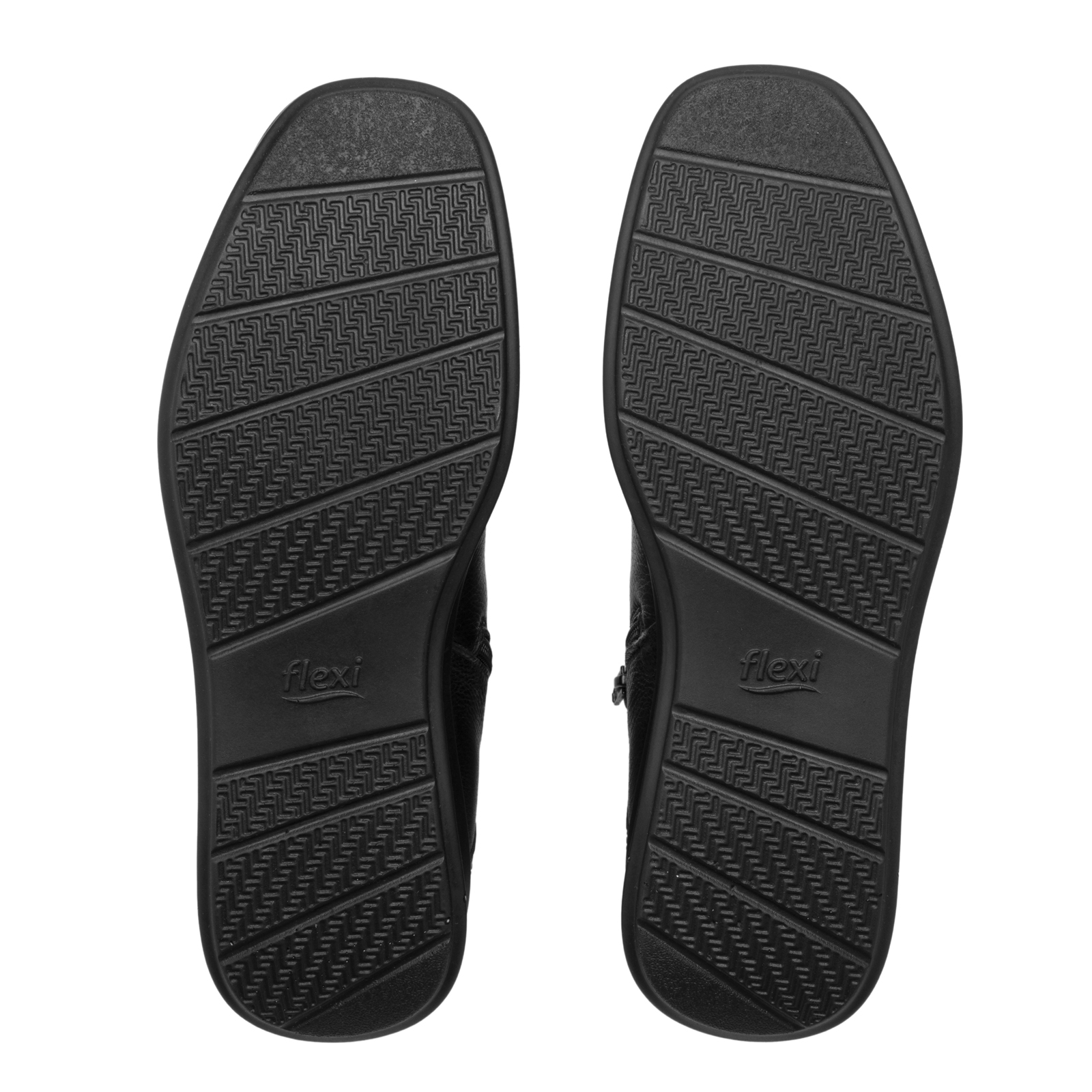 Botin Flexi Dama 124504 Negro Cierre Lateral Doble Plantilla