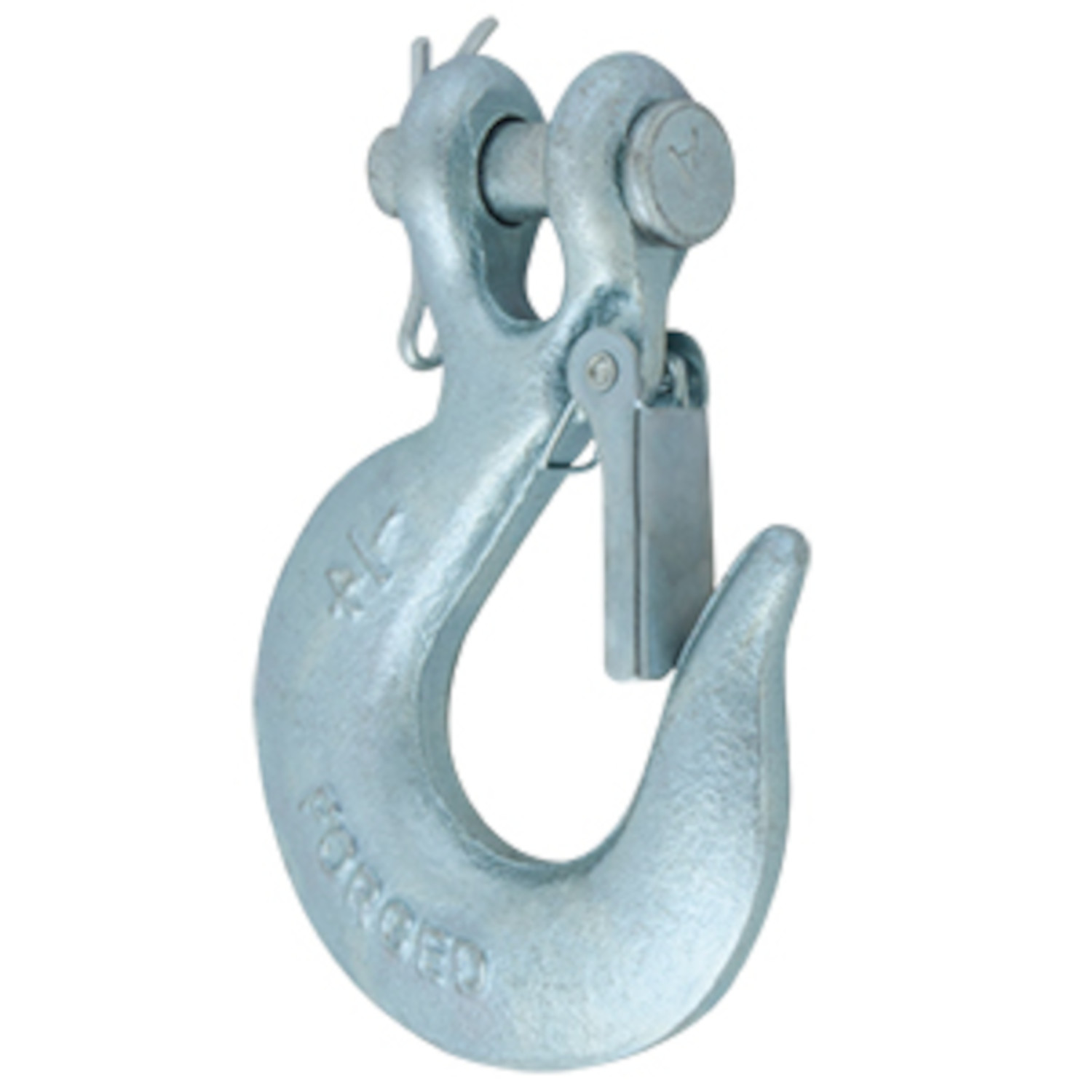 DOGOTULS JG5009 Gancho de Acero Forjado con Perno y Seguro 1/4" 5pz