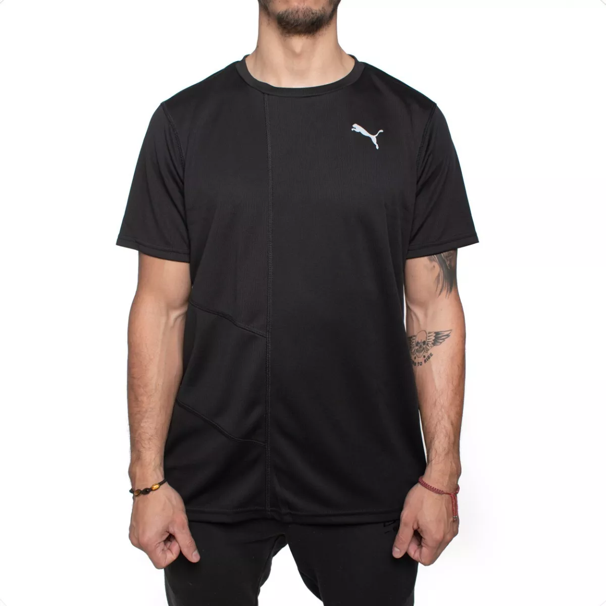 Playera Correr Hombre Puma Ignite Ss Tee 520093 10 Negro