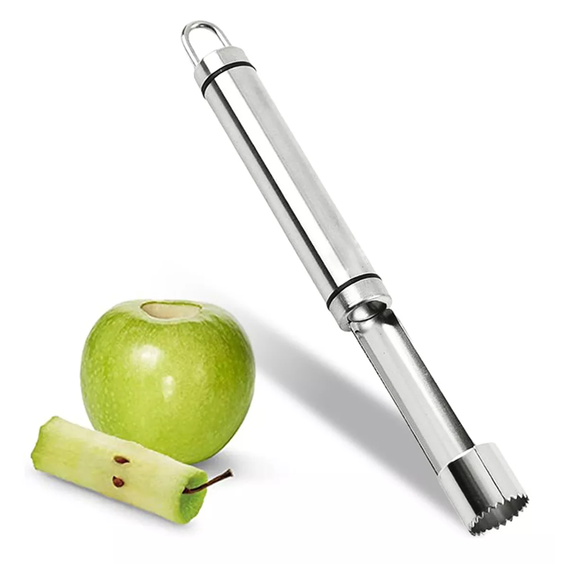 Descorazonador Manzana Quita Corazón Fruta Acero Inoxidable