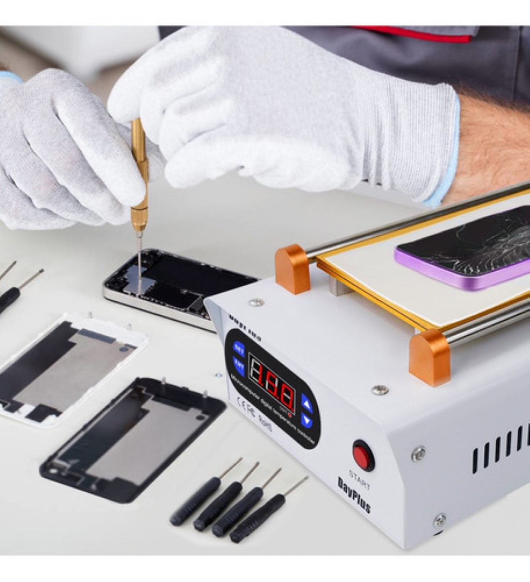 Máquina Plancha Separadora De Pantalla Lcd Celulares 9in 