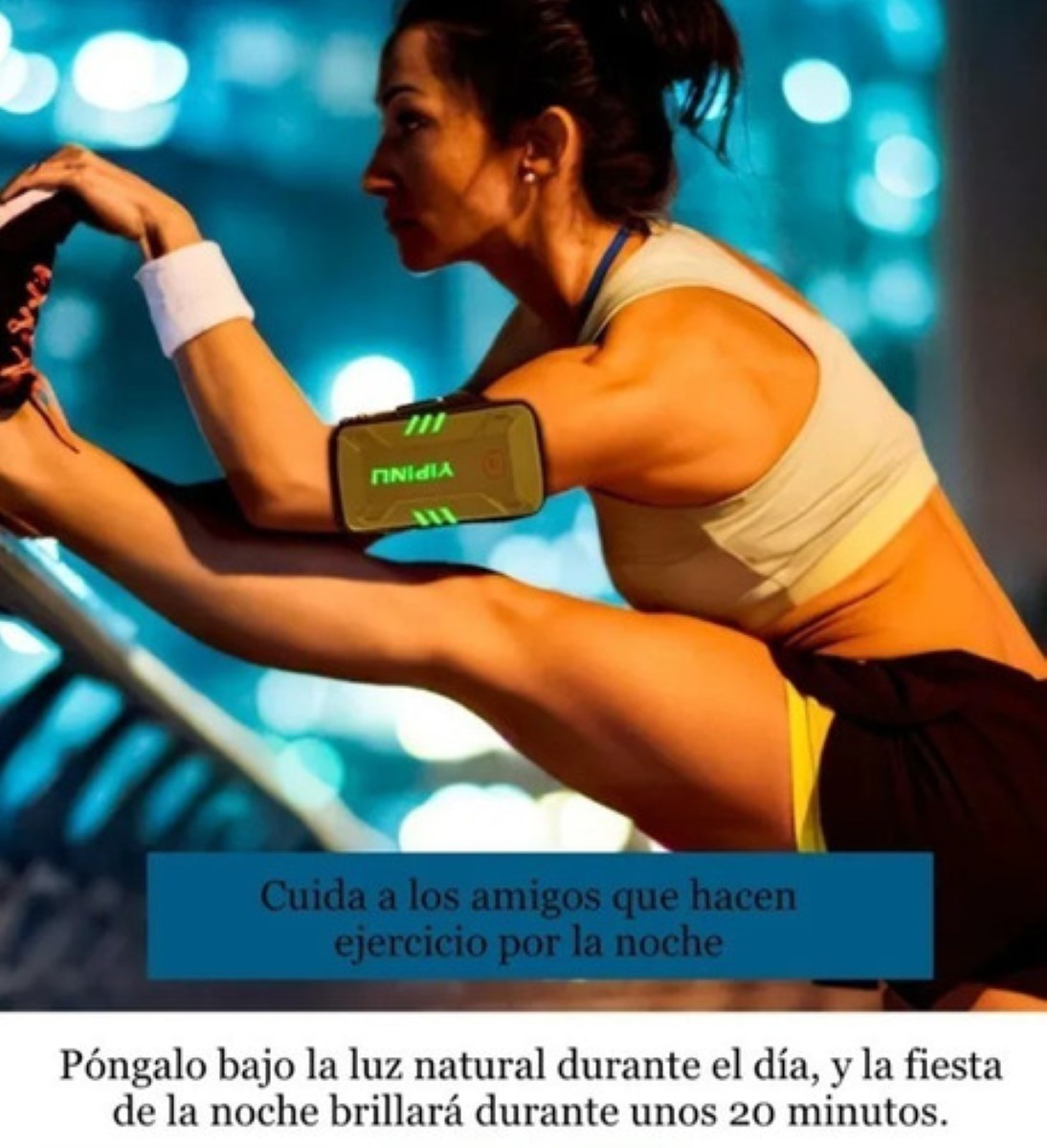 Brazalete Porta Celular Deportivo Plazo Para Correr Amplio Negro