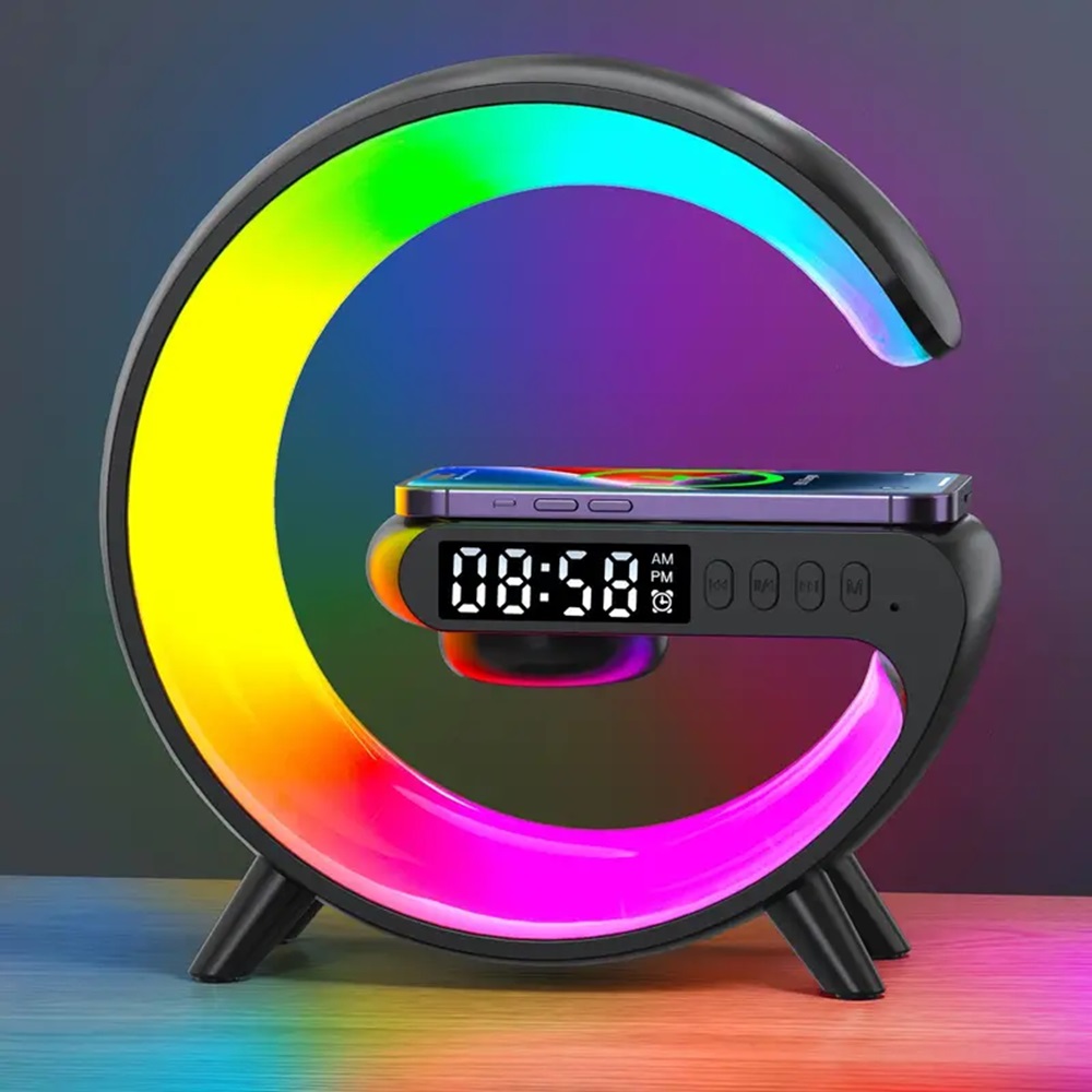 OEM Cargador Inalámbrico Lámpara Rgb Parlante Bluetooth