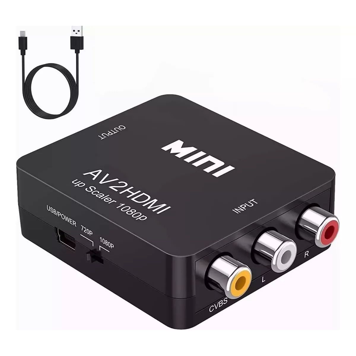 Adaptador convertidor HDMI a RCA